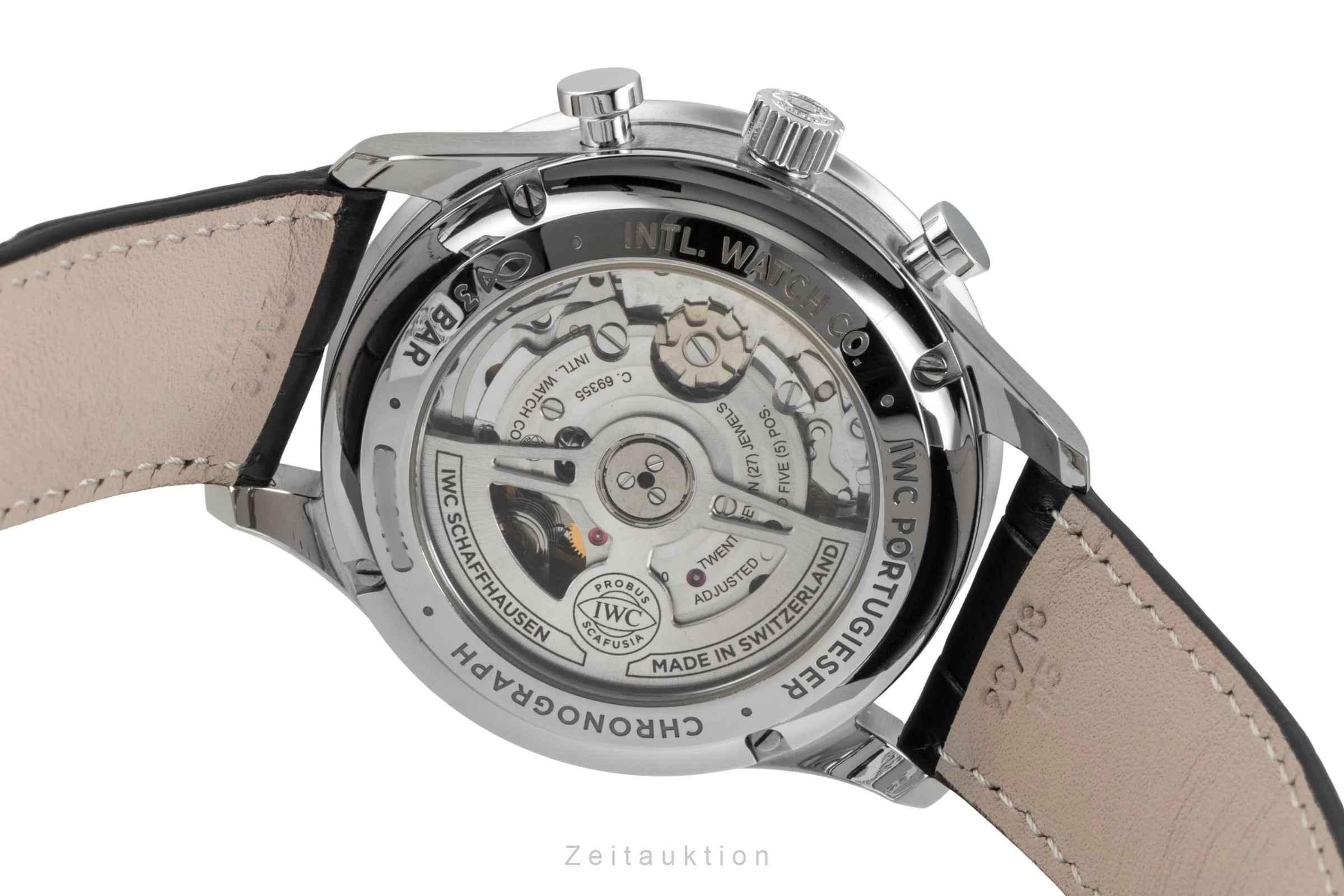 IWC Portugieser chronograph steel automatic men's watch IW371615 LP: 9100EUR  [2506803] - Image 11