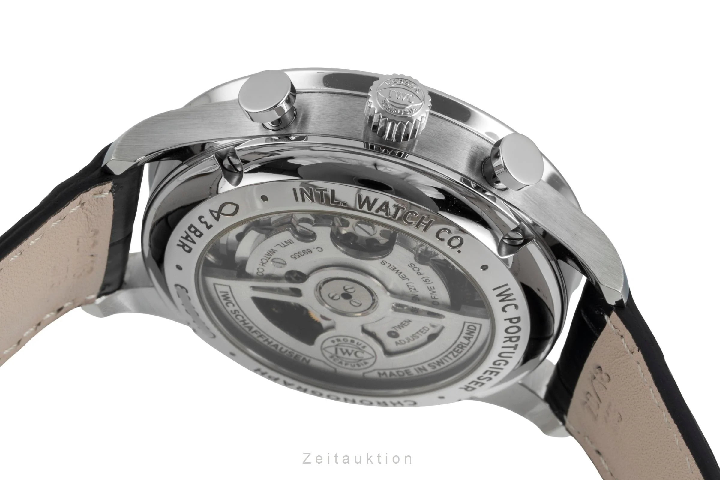 IWC Portugieser chronograph steel automatic men's watch IW371615 LP: 9100EUR  [2506803] - Image 12