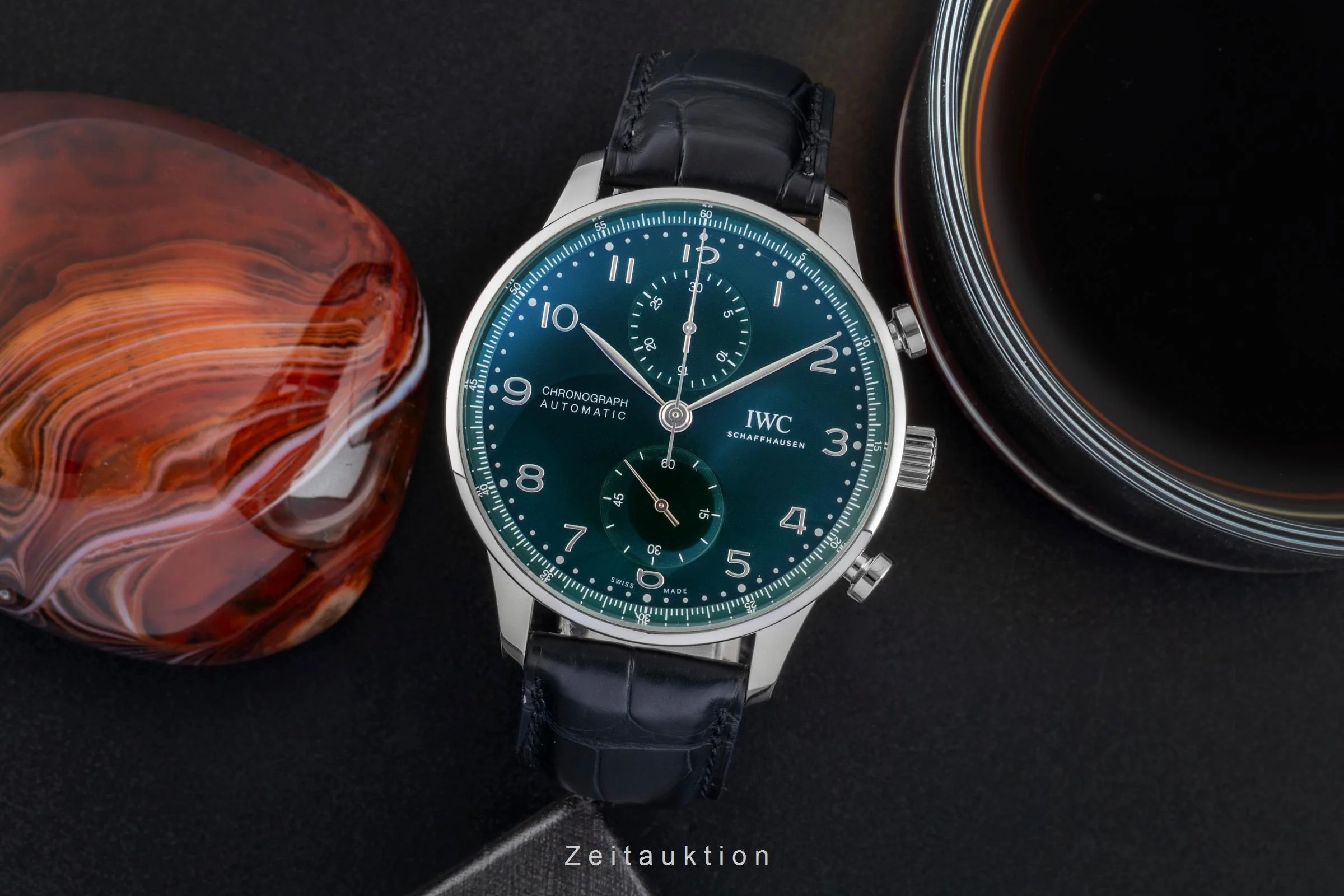 IWC Portugieser chronograph steel automatic men's watch IW371615 LP: 9100EUR  [2506803] - Image 4