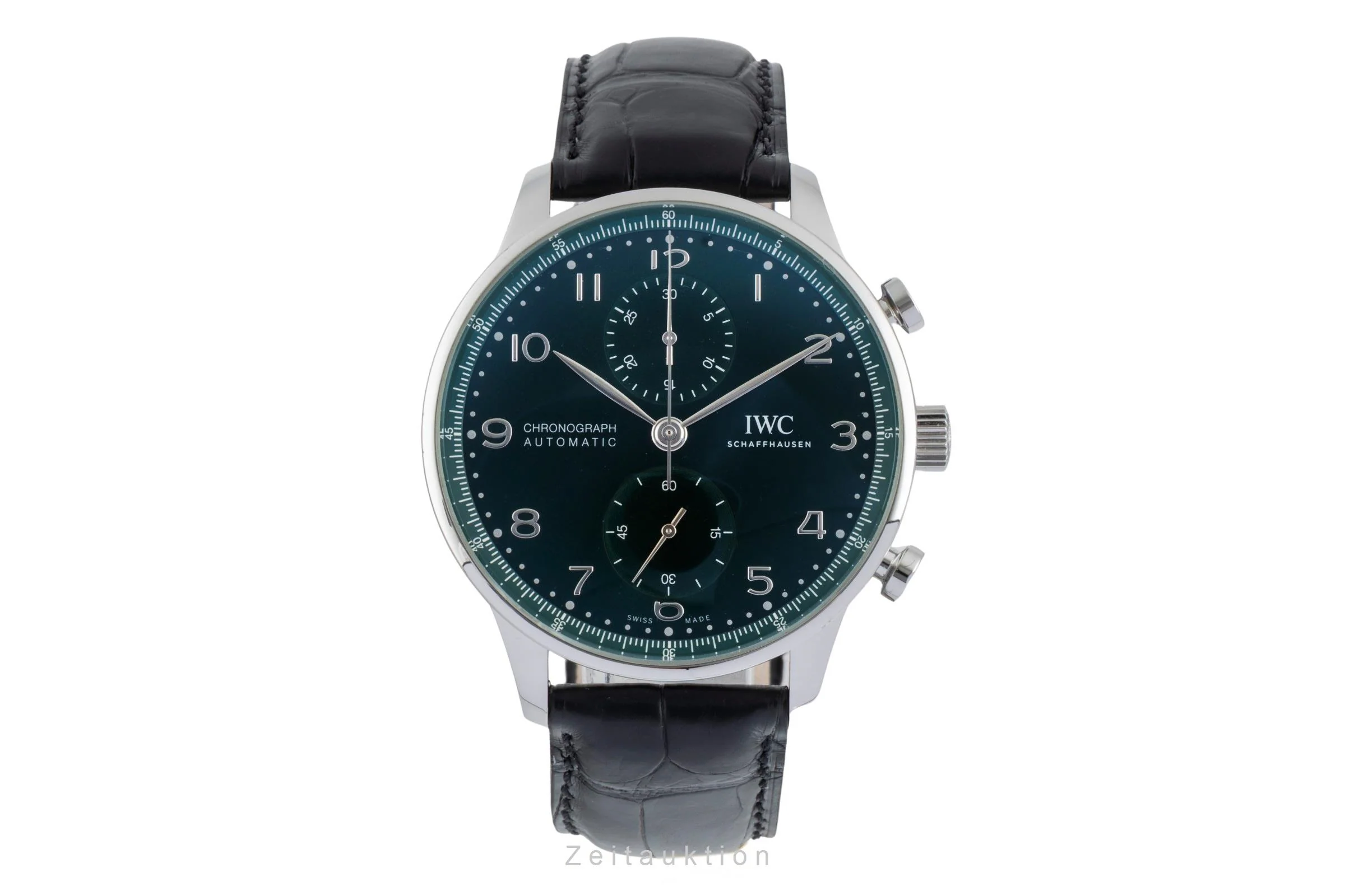 IWC Portugieser chronograph steel automatic men's watch IW371615 LP: 9100EUR  [2506803] - Image 5