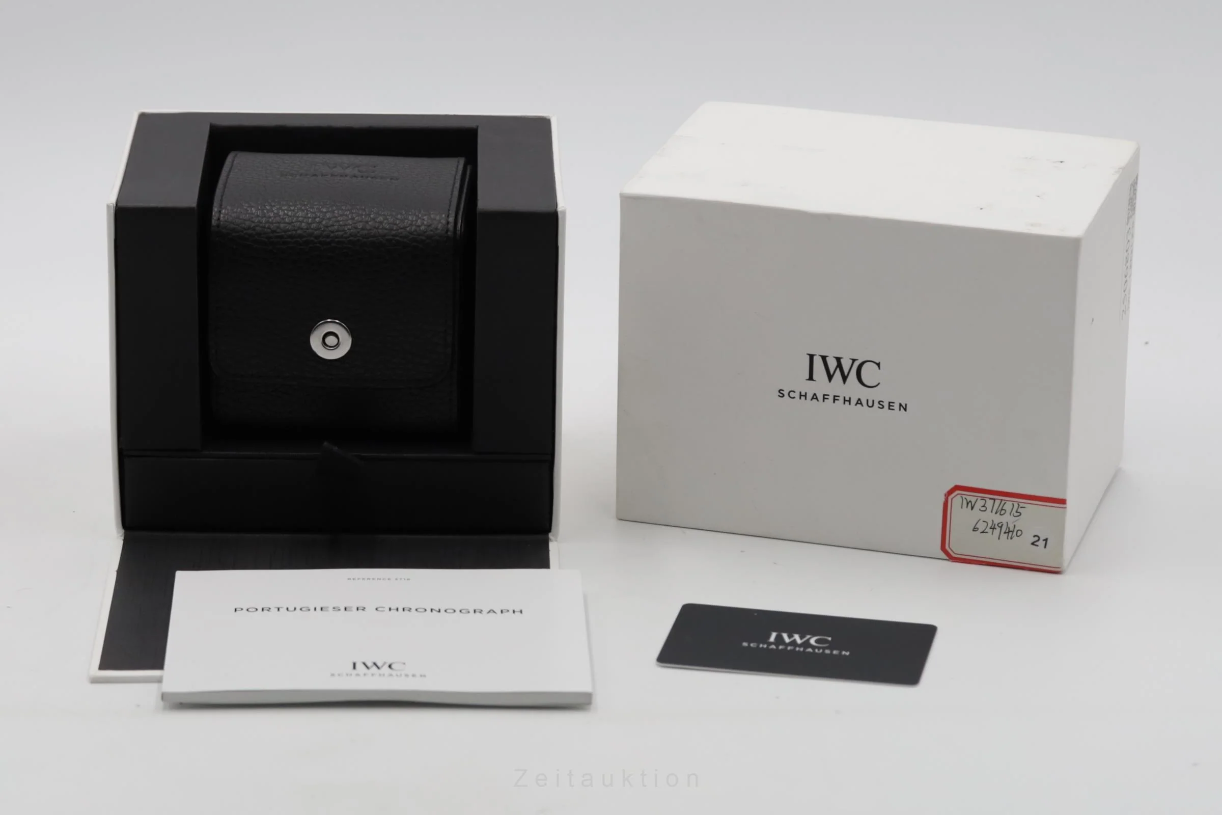 IWC Portugieser chronograph steel automatic men's watch IW371615 LP: 9100EUR  [2506803] - Image 9