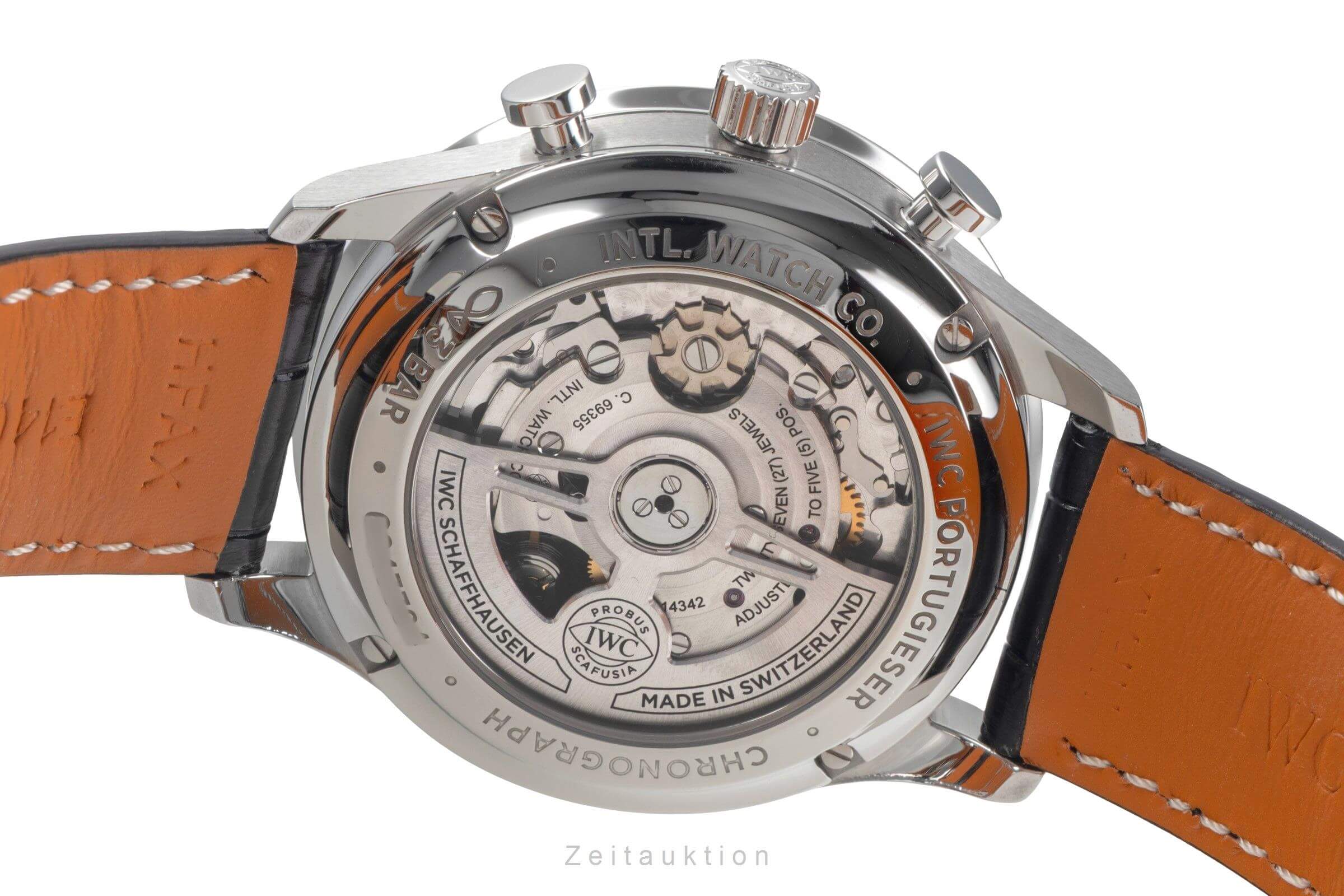 IWC Portugieser chronograph steel automatic men's watch IW371616 LP: 9100EUR  [2501269] - Image 10