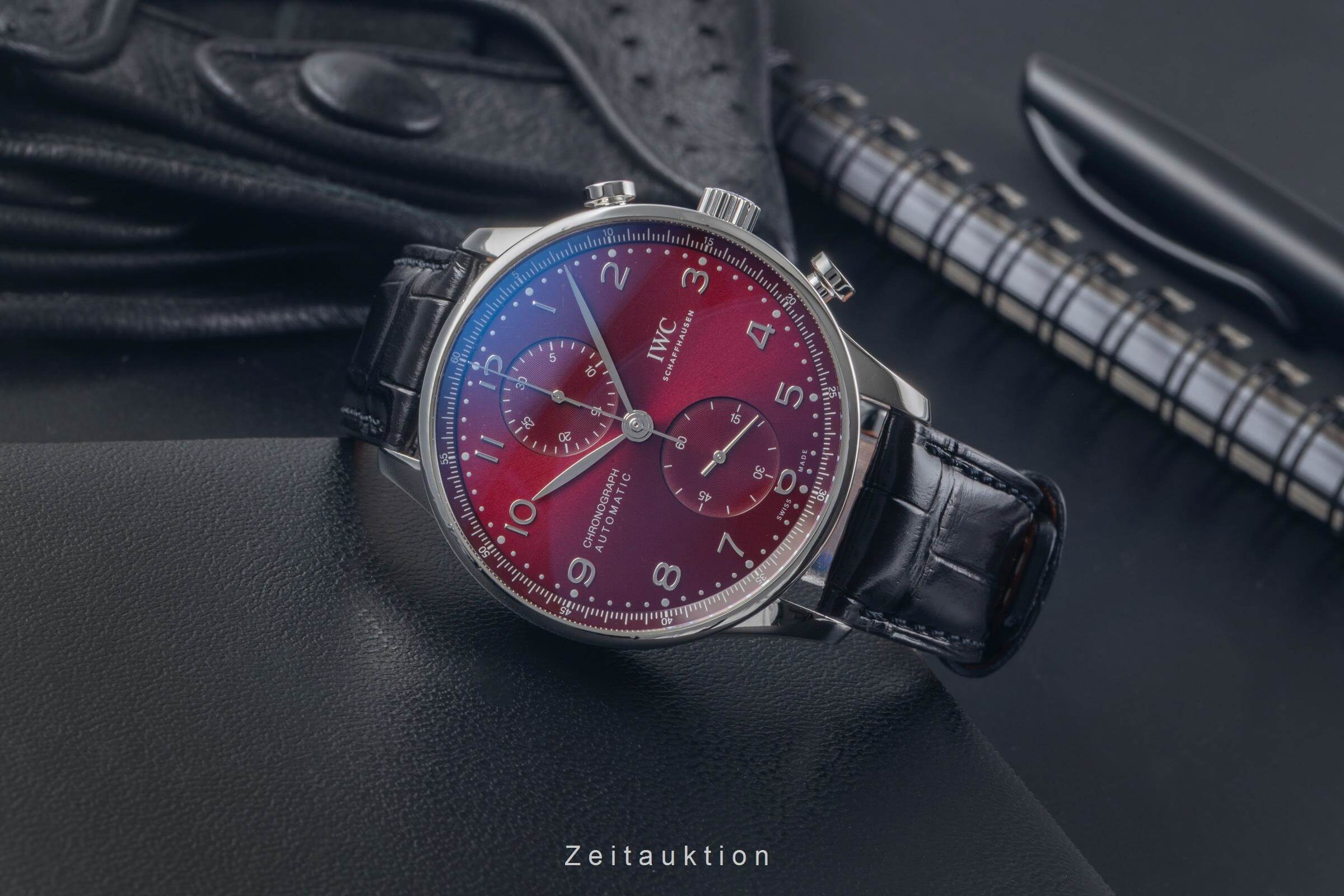 IWC Portugieser chronograph steel automatic men's watch IW371616 LP: 9100EUR  [2501269] - Image 3