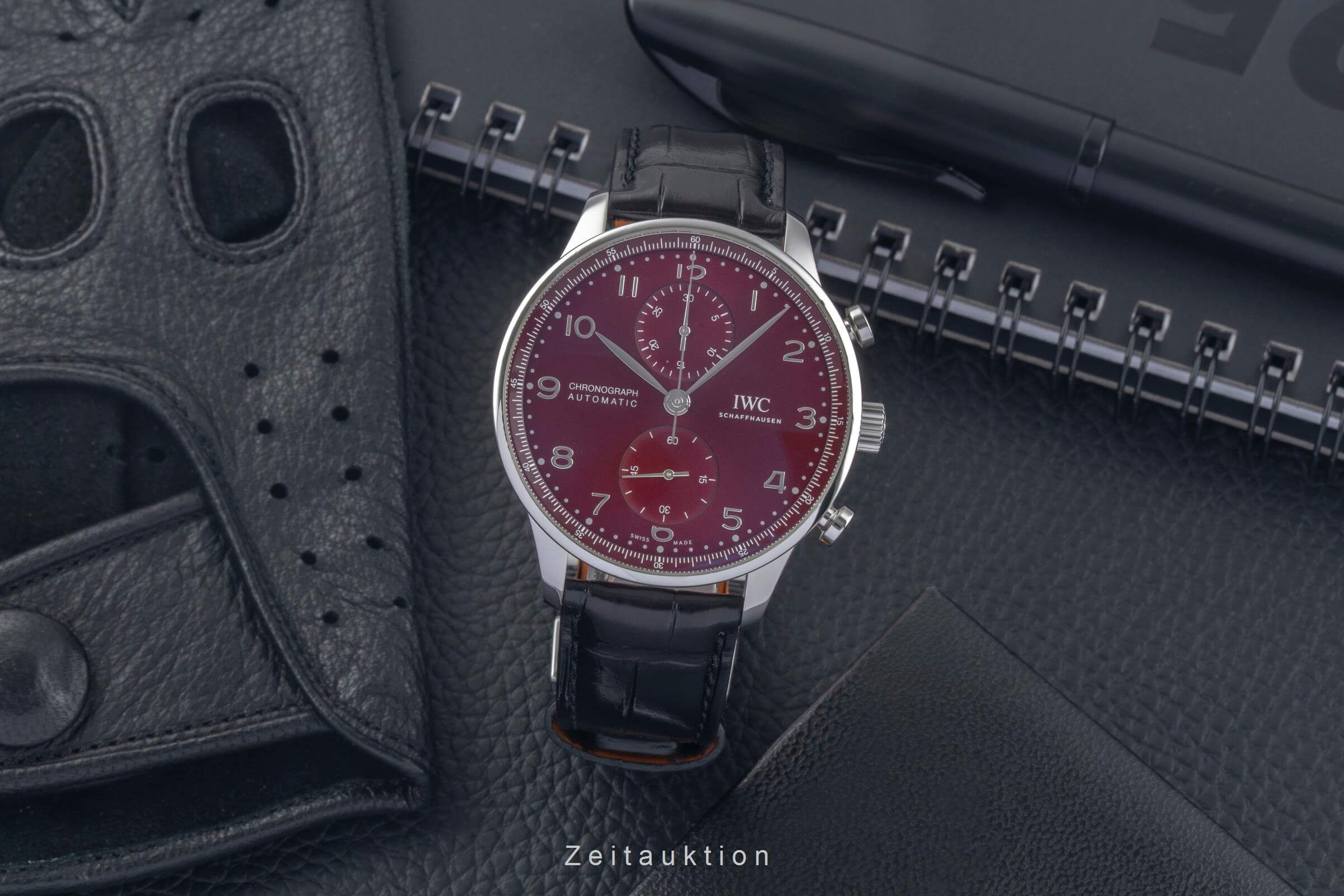 IWC Portugieser chronograph steel automatic men's watch IW371616 LP: 9100EUR  [2501269] - Image 4