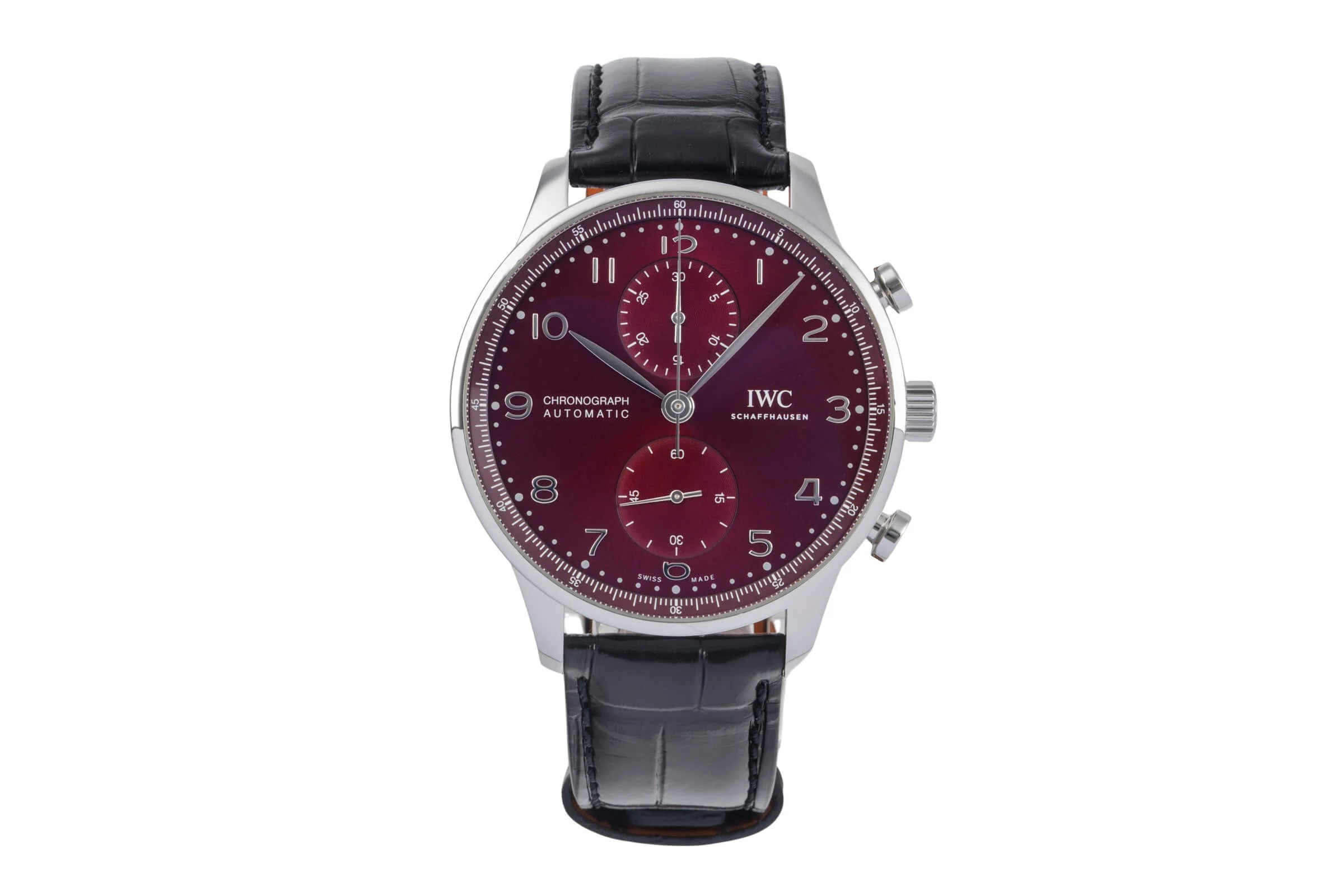 IWC Portugieser chronograph steel automatic men's watch IW371616 LP: 9100EUR  [2501269] - Image 5