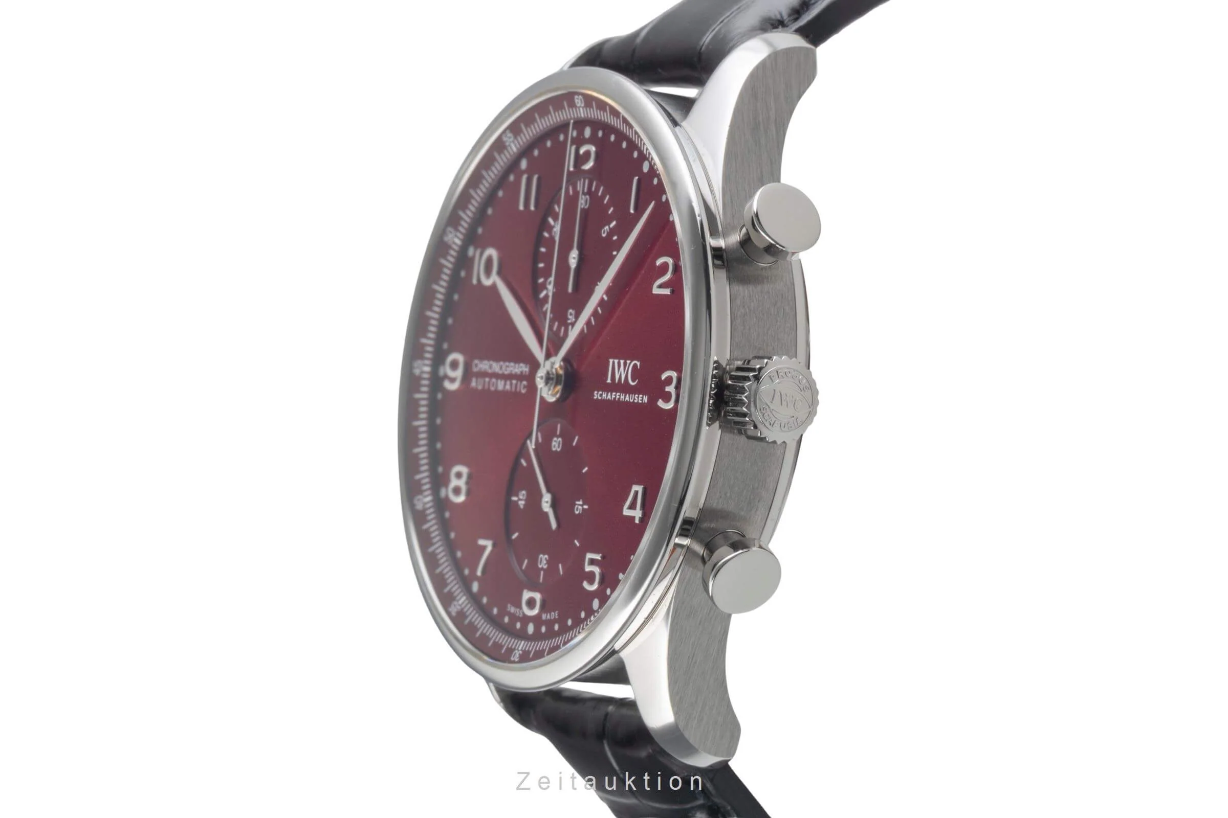 IWC Portugieser chronograph steel automatic men's watch IW371616 LP: 9100EUR  [2501269] - Image 7