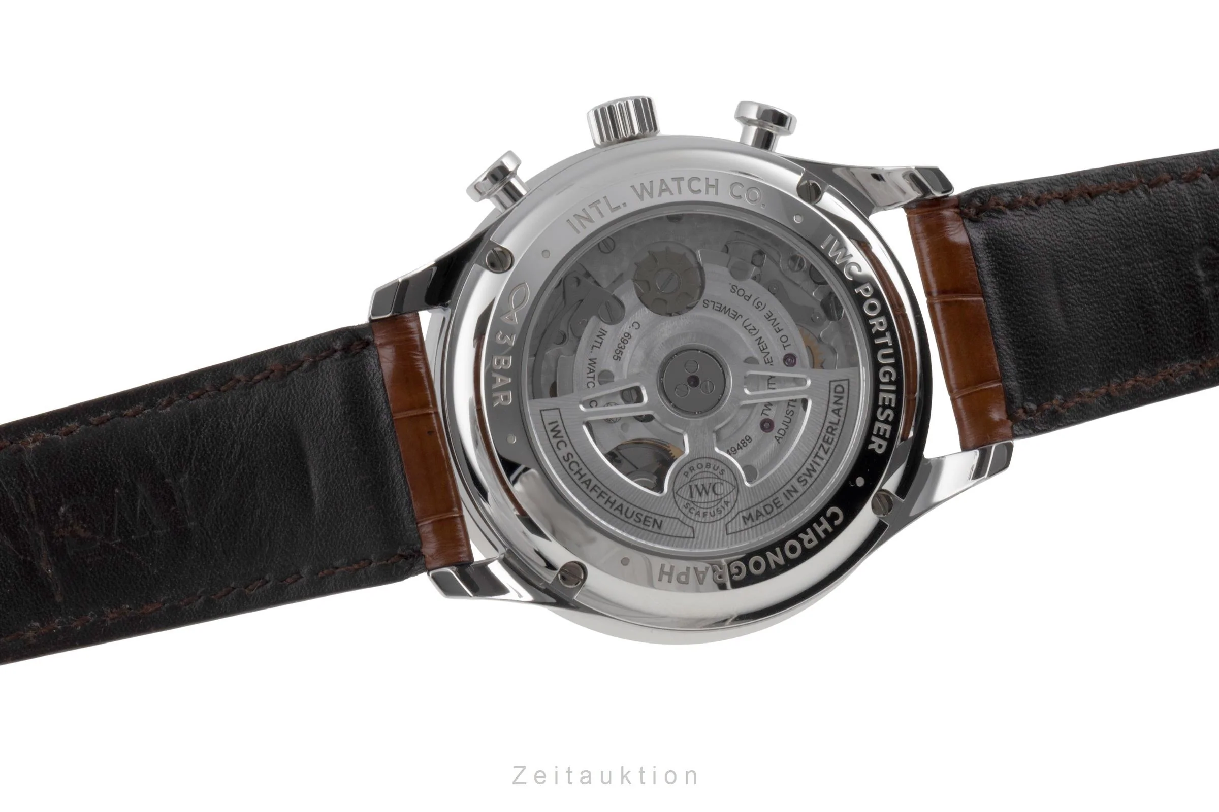 IWC Portugieser chronograph steel automatic men's watch IW371617 LP: 10100EUR  [2506629] - Image 12