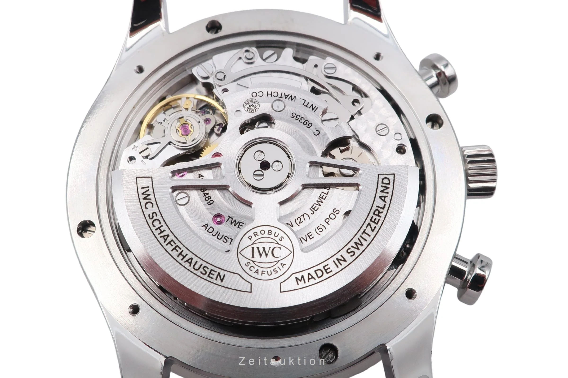 IWC Portugieser chronograph steel automatic men's watch IW371617 LP: 10100EUR  [2506629] - Image 15