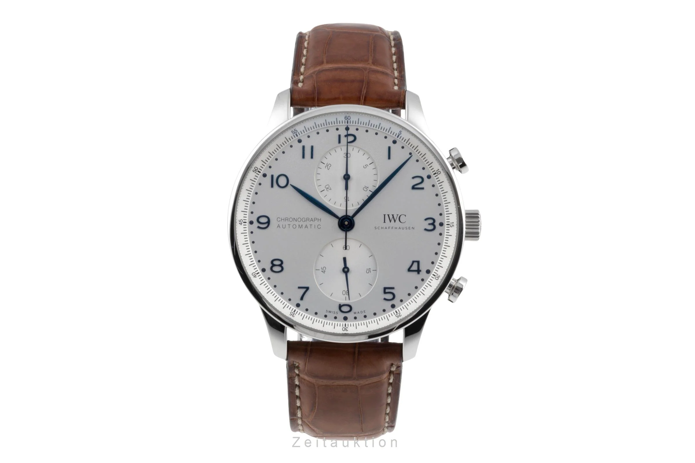 IWC Portugieser chronograph steel automatic men's watch IW371617 LP: 10100EUR  [2506629] - Image 5
