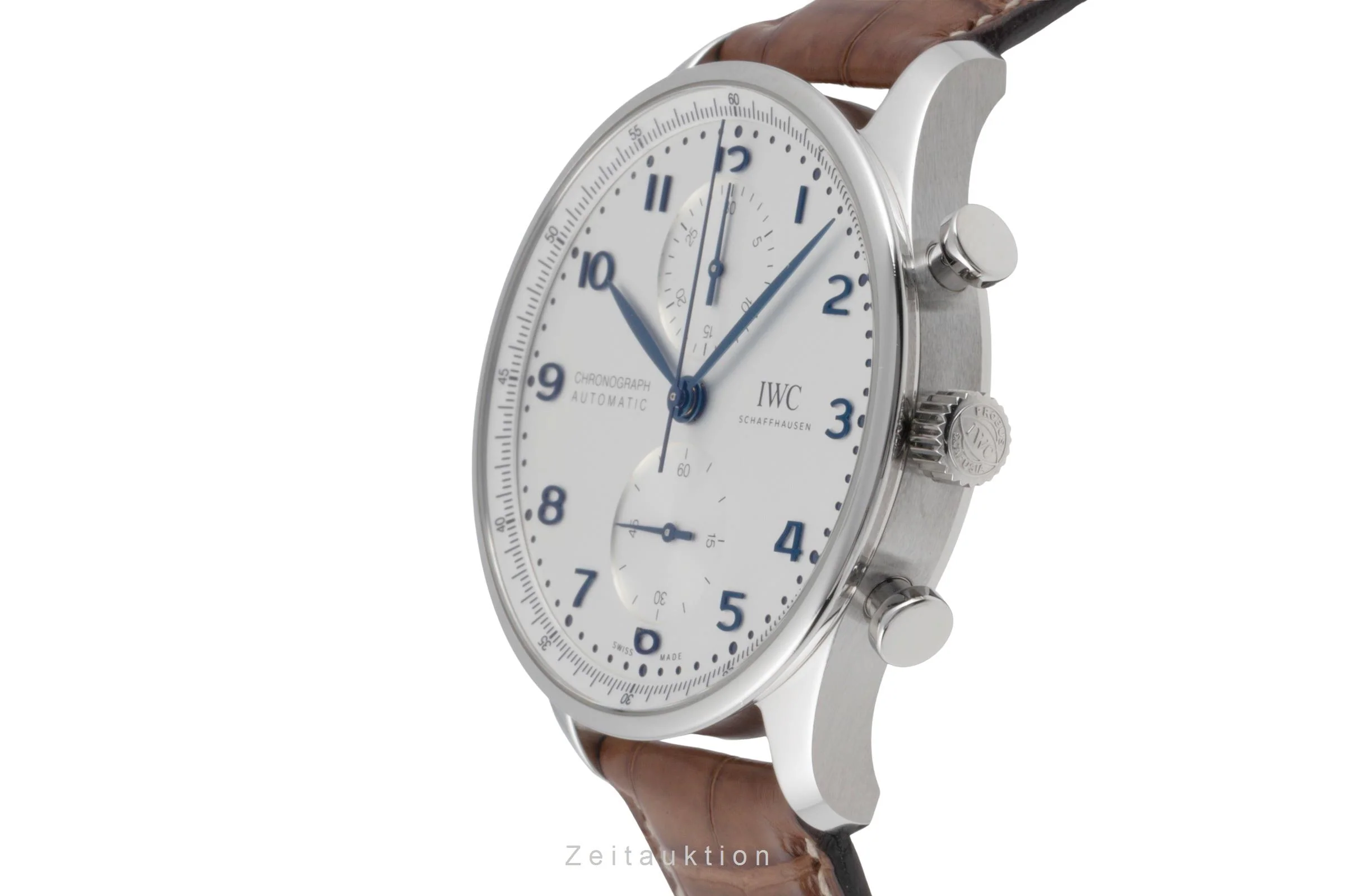 IWC Portugieser chronograph steel automatic men's watch IW371617 LP: 10100EUR  [2506629] - Image 7