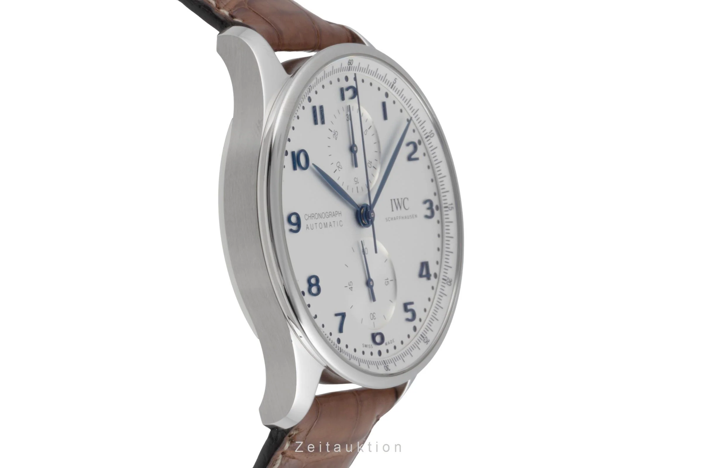 IWC Portugieser chronograph steel automatic men's watch IW371617 LP: 10100EUR  [2506629] - Image 8