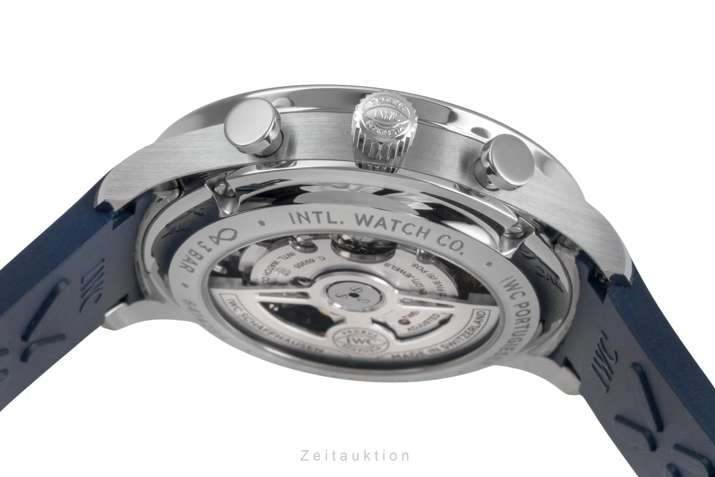 IWC Portugieser chronograph steel automatic men's watch IW371620 LP: 9100EUR  [2503630] - Image 11
