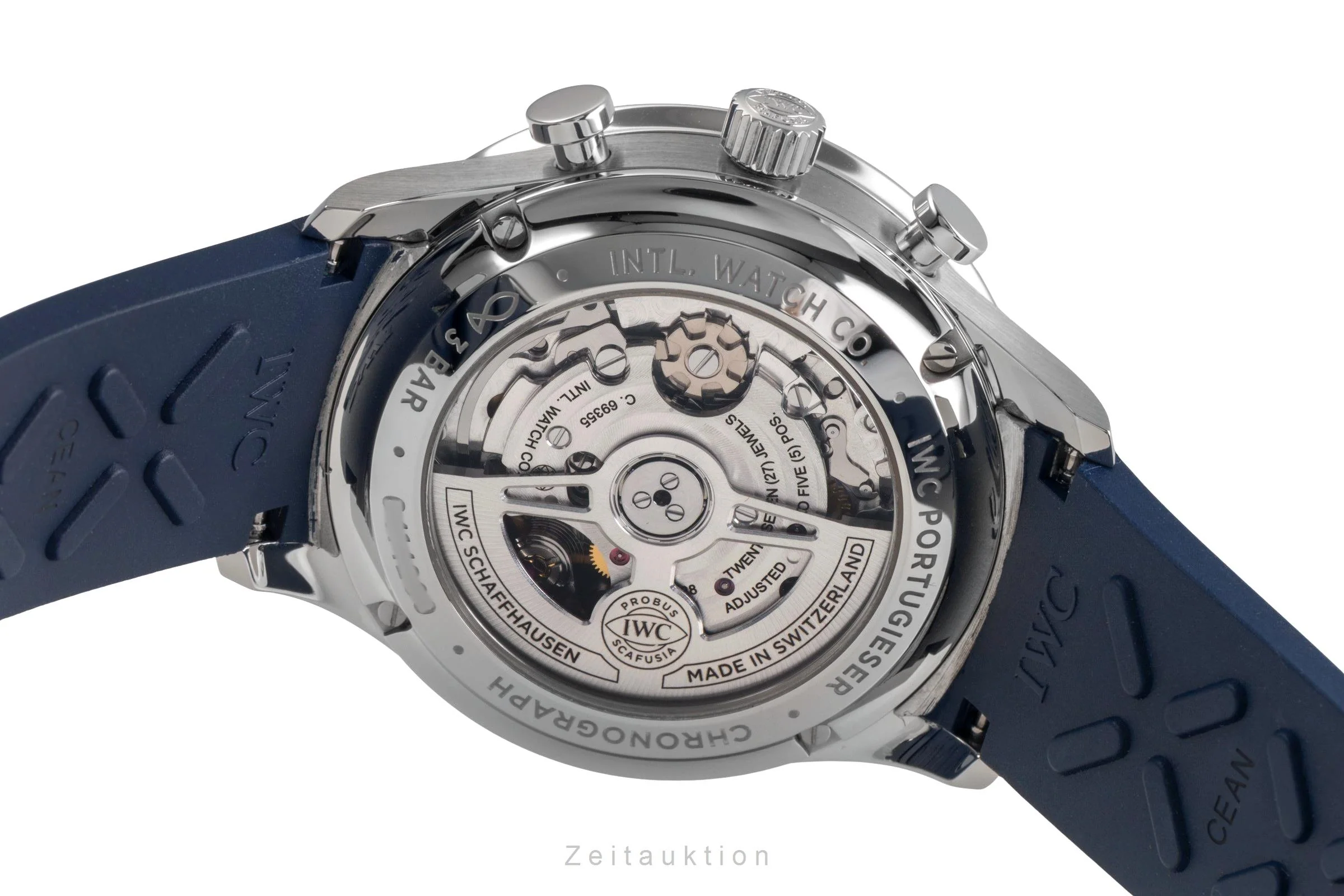 IWC Portugieser chronograph steel automatic men's watch IW371620 LP: 9100EUR  [2503630] - Image 12