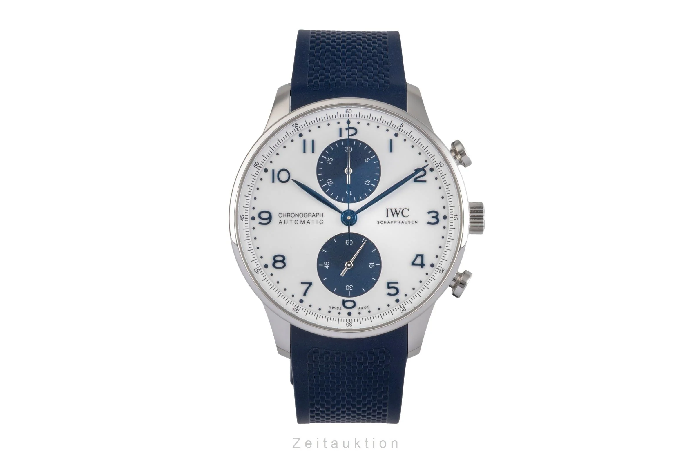 IWC Portugieser chronograph steel automatic men's watch IW371620 LP: 9100EUR  [2503630] - Image 5