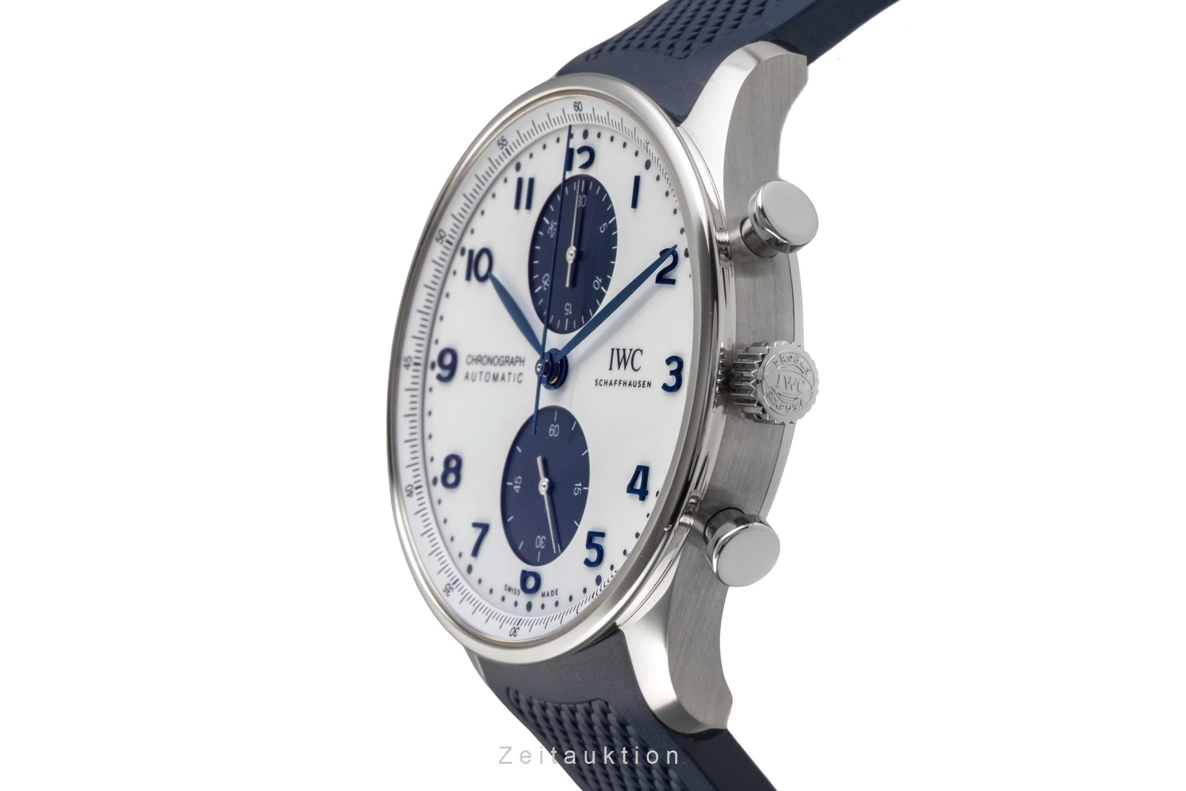 IWC Portugieser chronograph steel automatic men's watch IW371620 LP: 9100EUR  [2503630] - Image 7