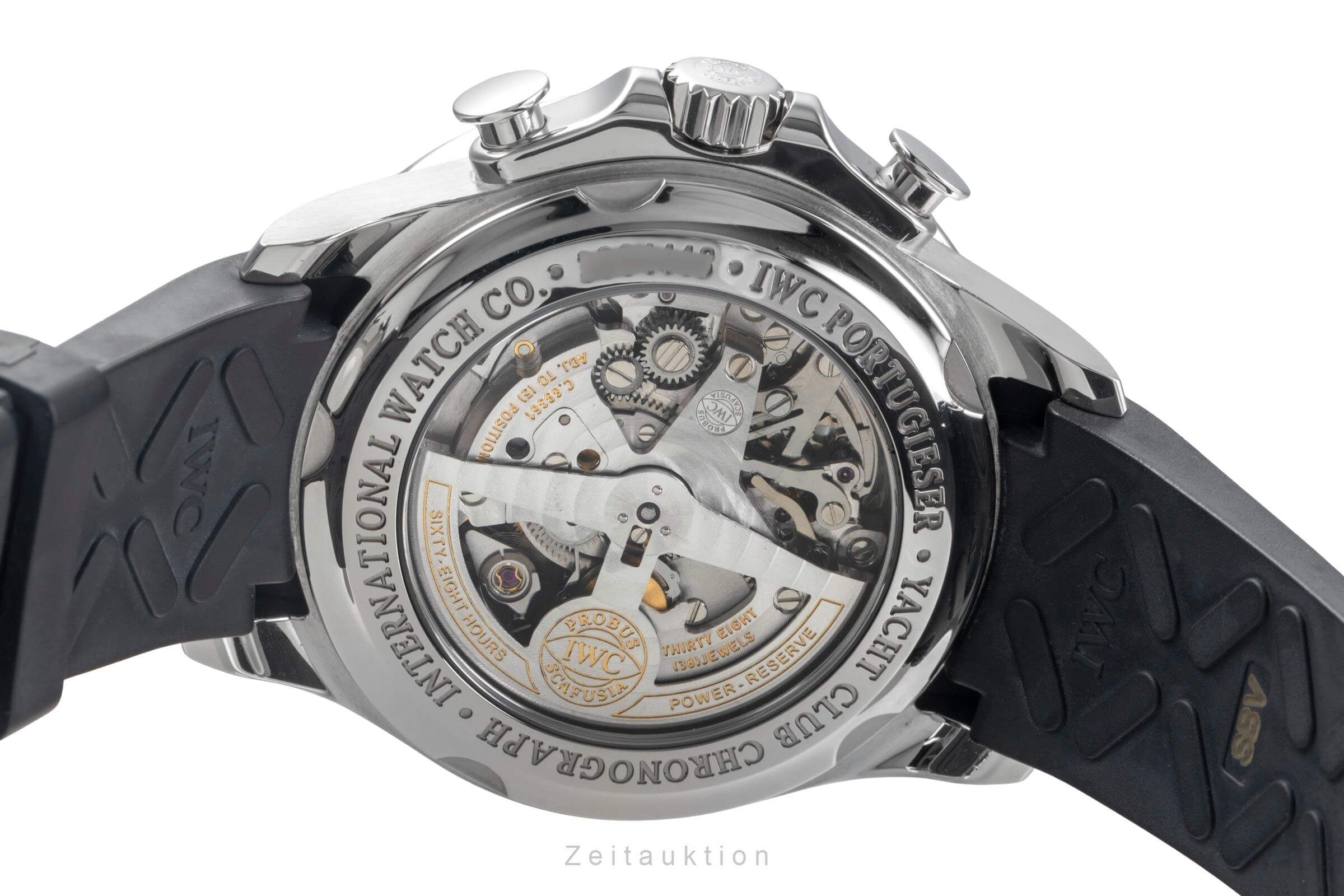 IWC Portugieser chronograph steel automatic men's watch IW390210 LP: 12900EUR  [2500063] - Image 11