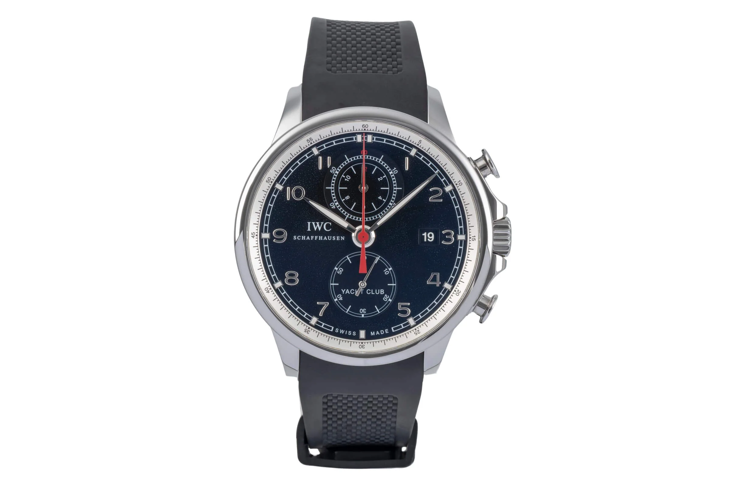 IWC Portugieser chronograph steel automatic men's watch IW390210 LP: 12900EUR  [2500063] - Image 5