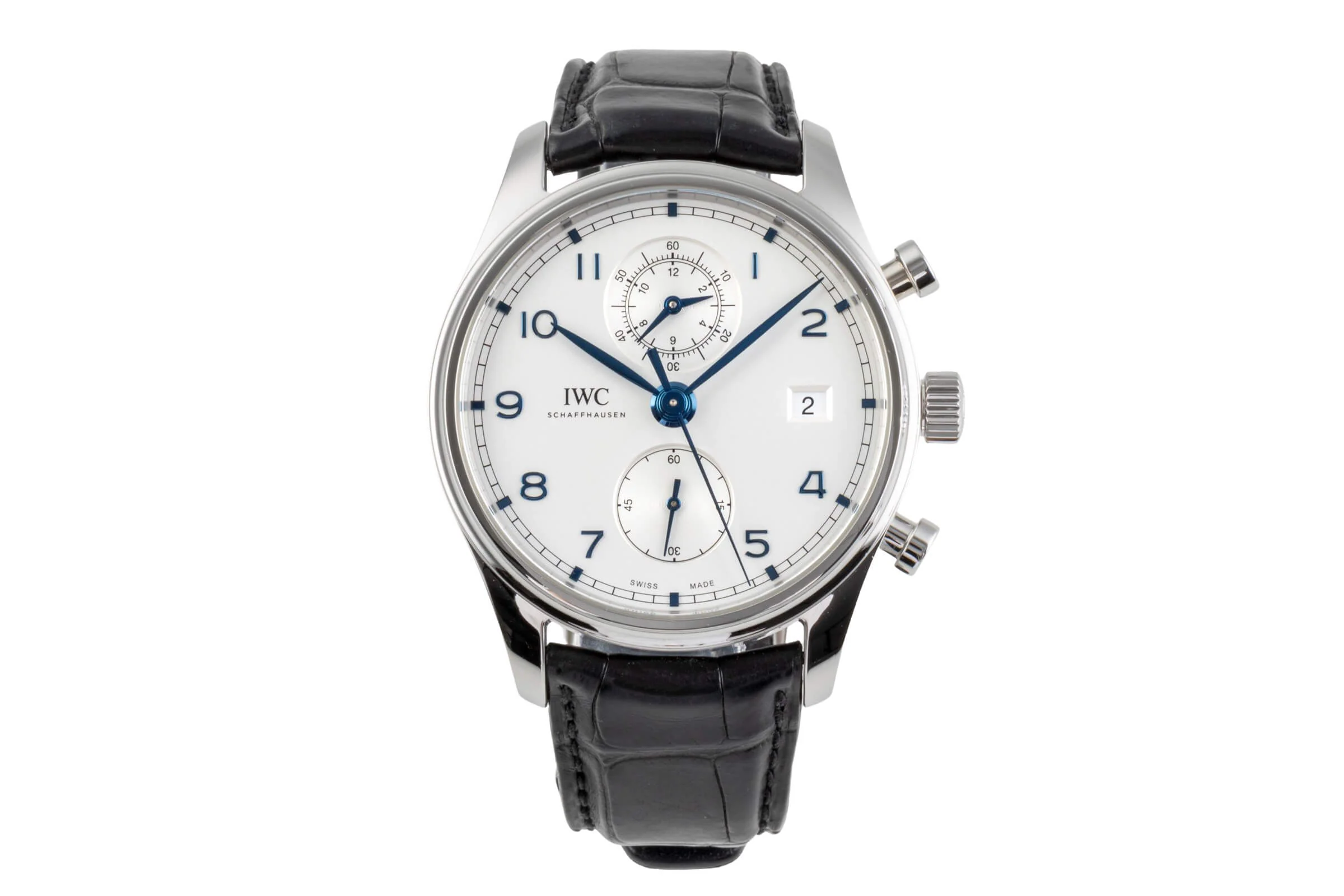 IWC Portugieser chronograph steel automatic men's watch IW390302 LP: 9100EUR  [2502264] - Image 5