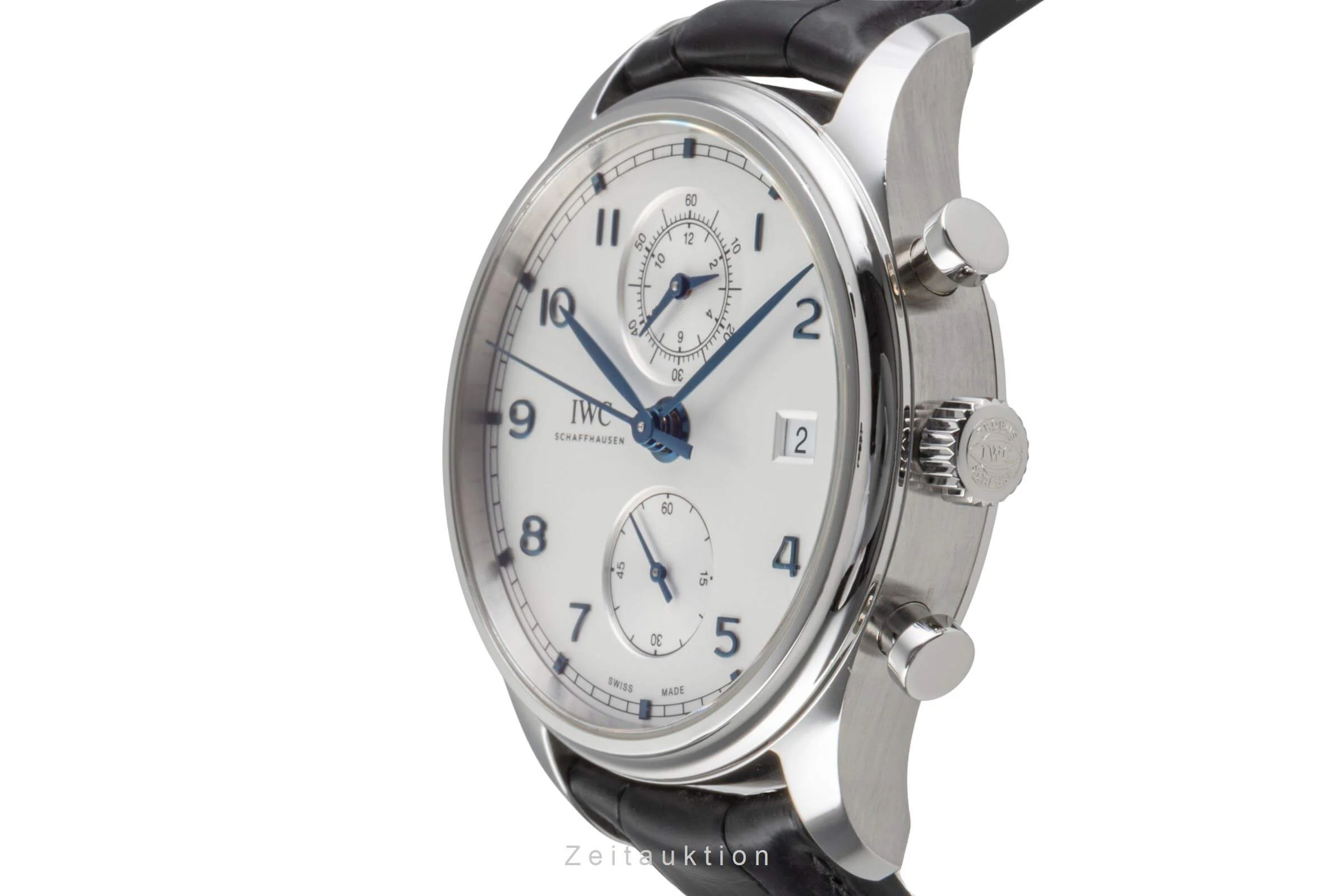 IWC Portugieser chronograph steel automatic men's watch IW390302 LP: 9100EUR  [2502264] - Image 7