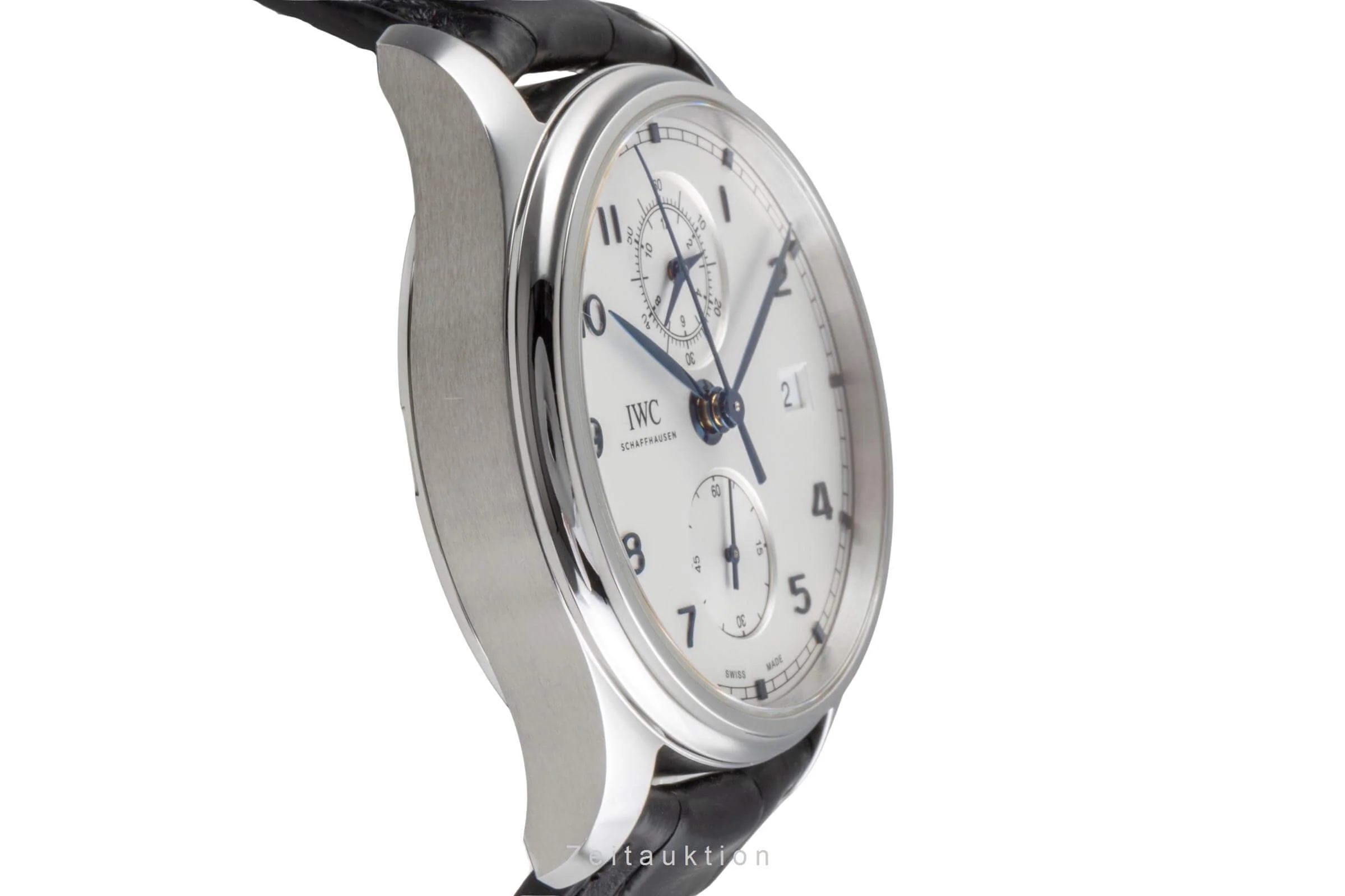 IWC Portugieser chronograph steel automatic men's watch IW390302 LP: 9100EUR  [2502264] - Image 8