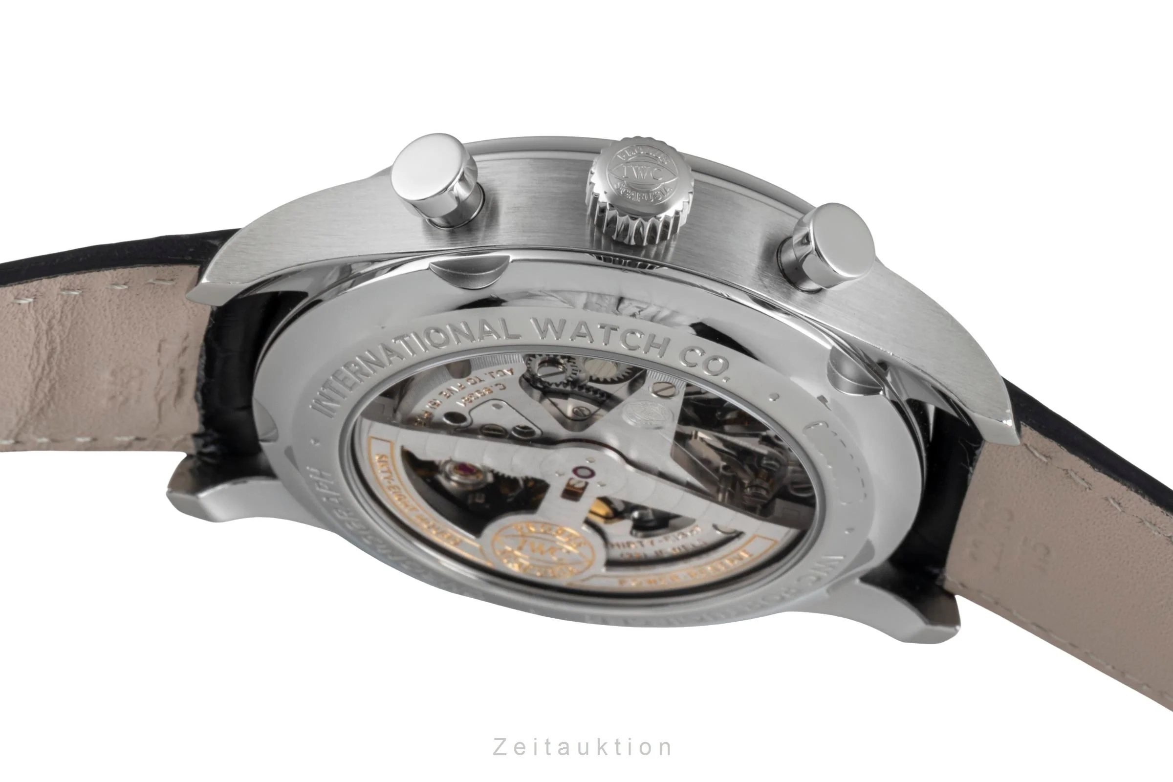 IWC Portugieser chronograph steel automatic men's watch IW390303  [2506282] - Image 13