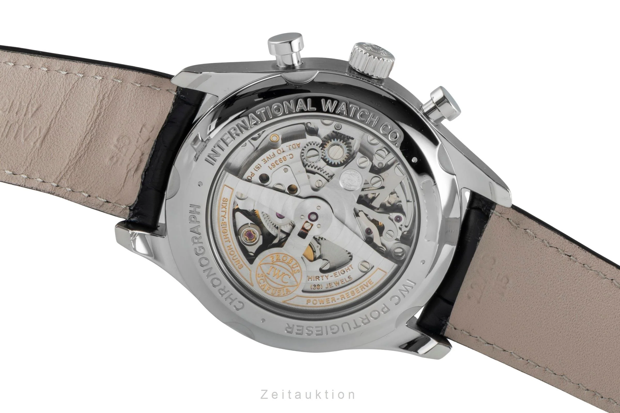 IWC Portugieser chronograph steel automatic men's watch IW390303  [2506282] - Image 14