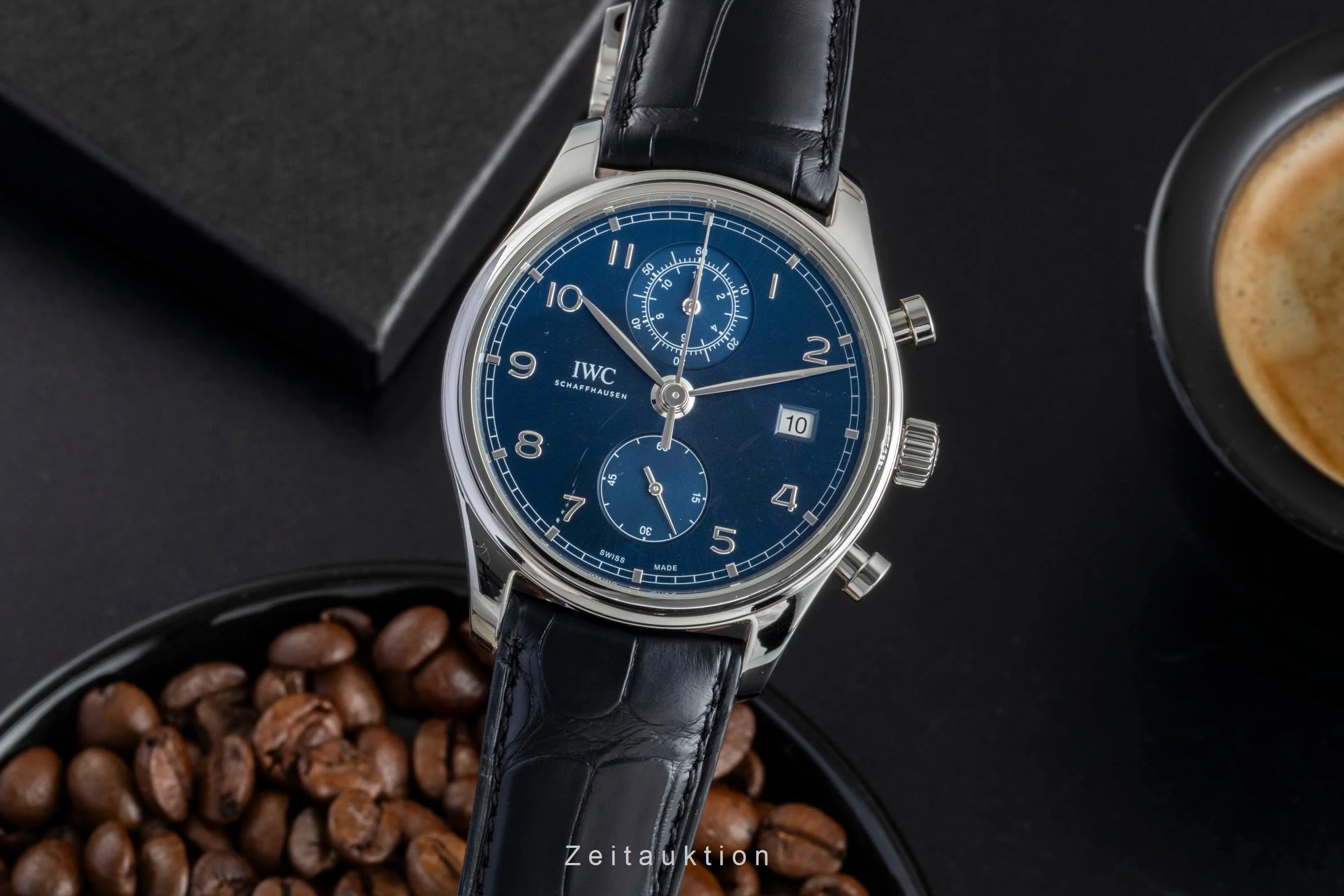 IWC Portugieser chronograph steel automatic men's watch IW390303  [2506282] - Image 2