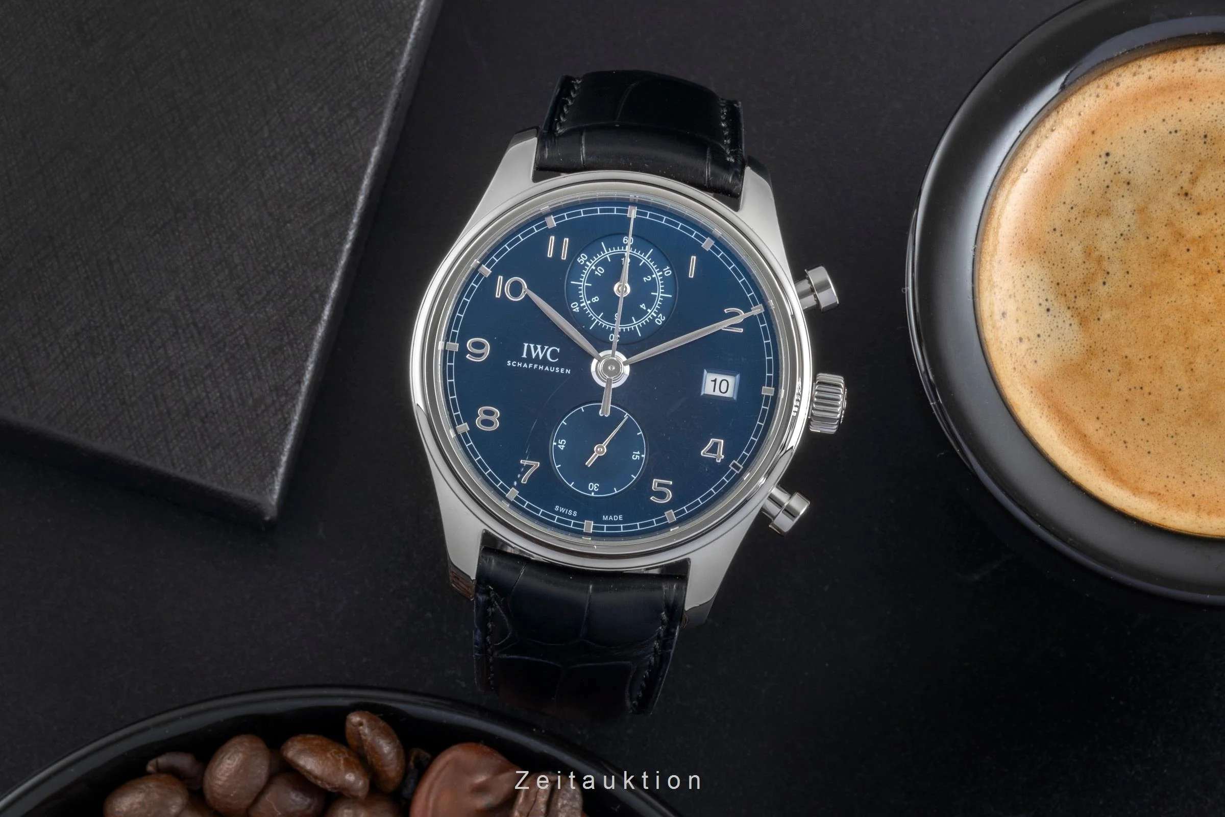 IWC Portugieser chronograph steel automatic men's watch IW390303  [2506282] - Image 4