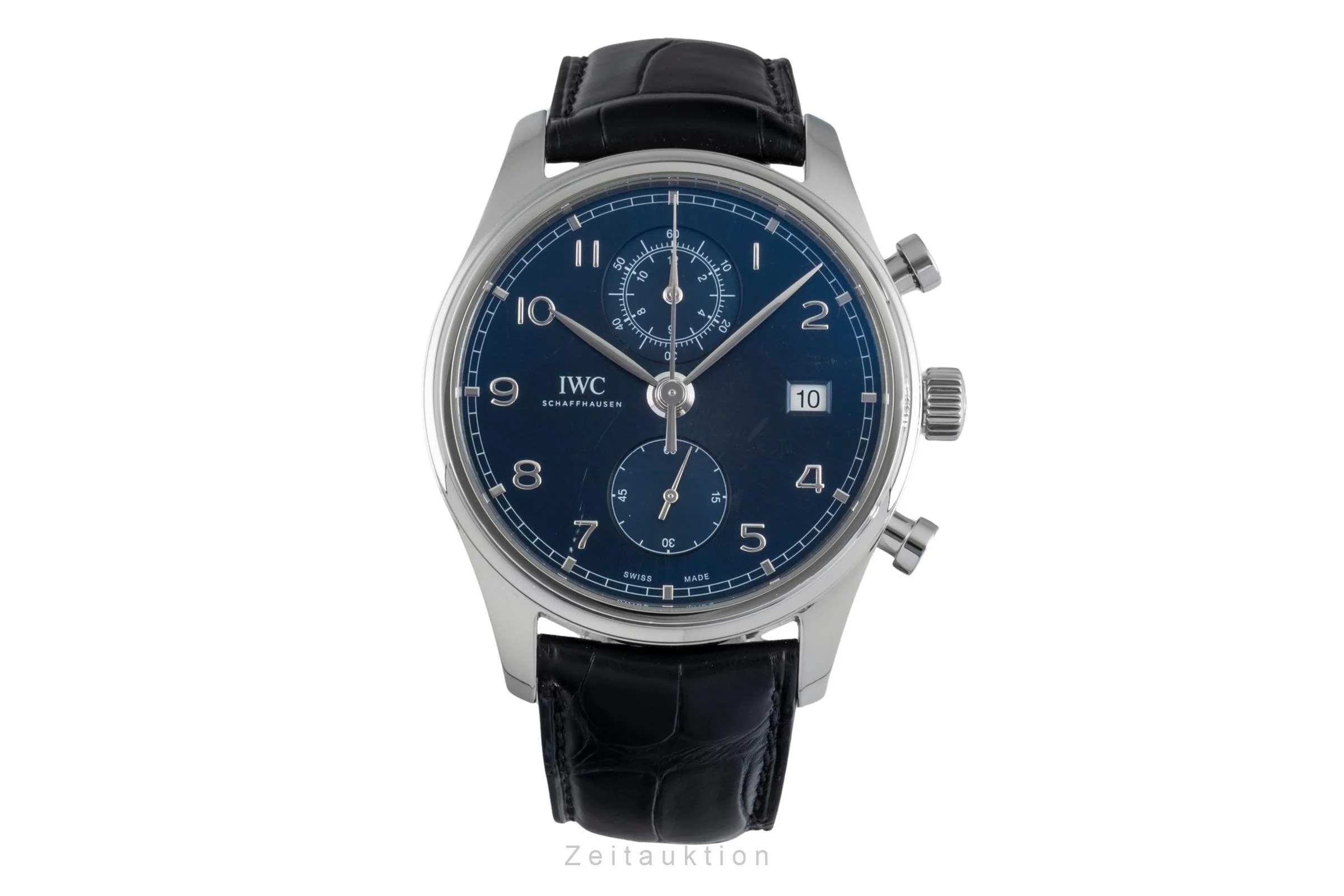 IWC Portugieser chronograph steel automatic men's watch IW390303  [2506282] - Image 5