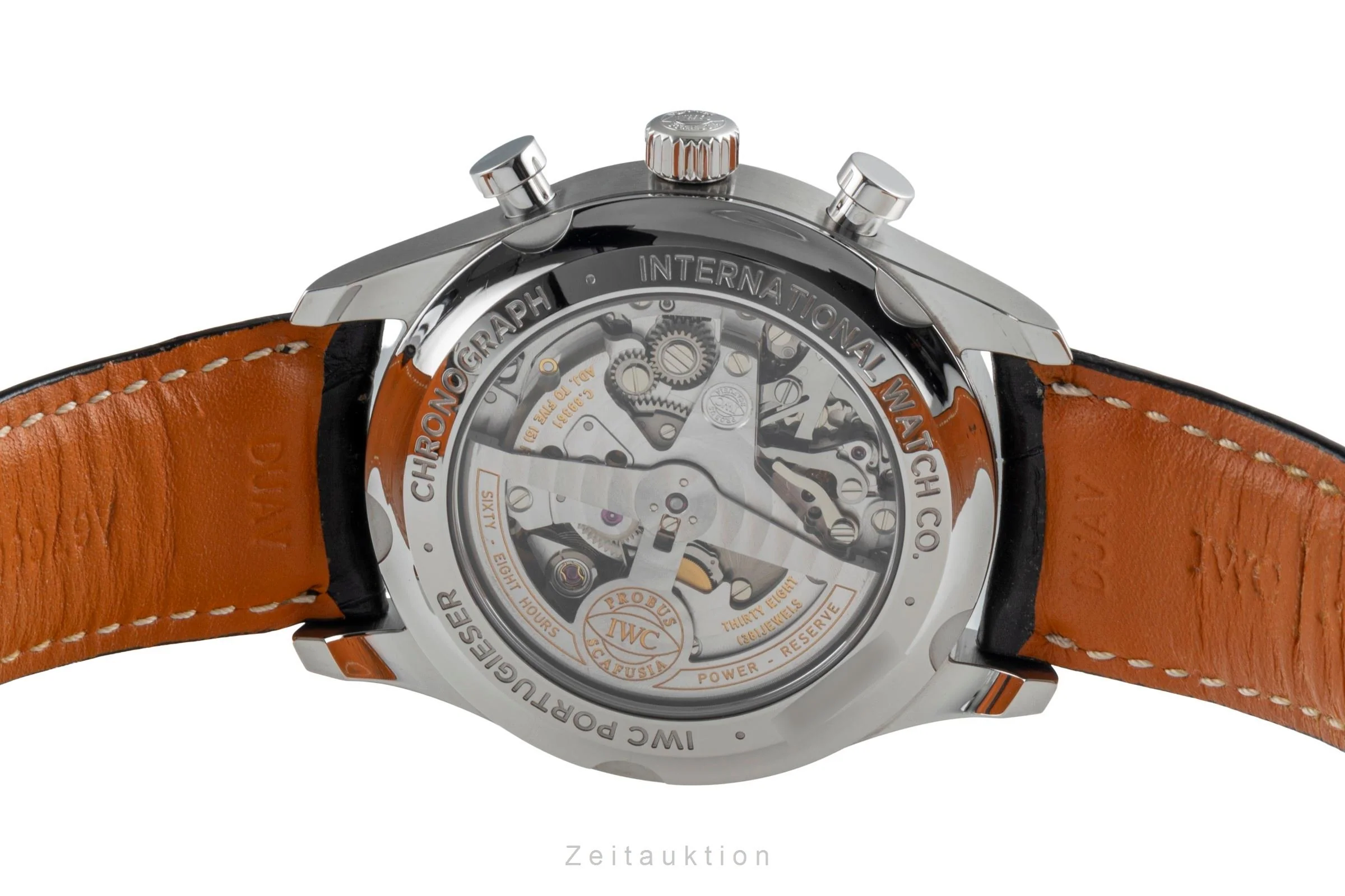 IWC Portugieser chronograph steel automatic men's watch IW390403  [2507124] - Image 12