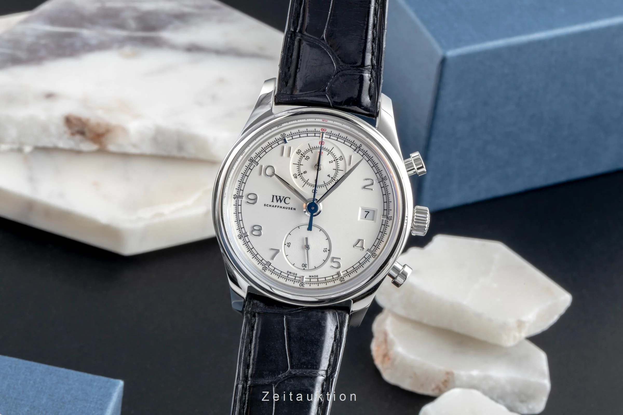 IWC Portugieser chronograph steel automatic men's watch IW390403  [2507124] - Image 2