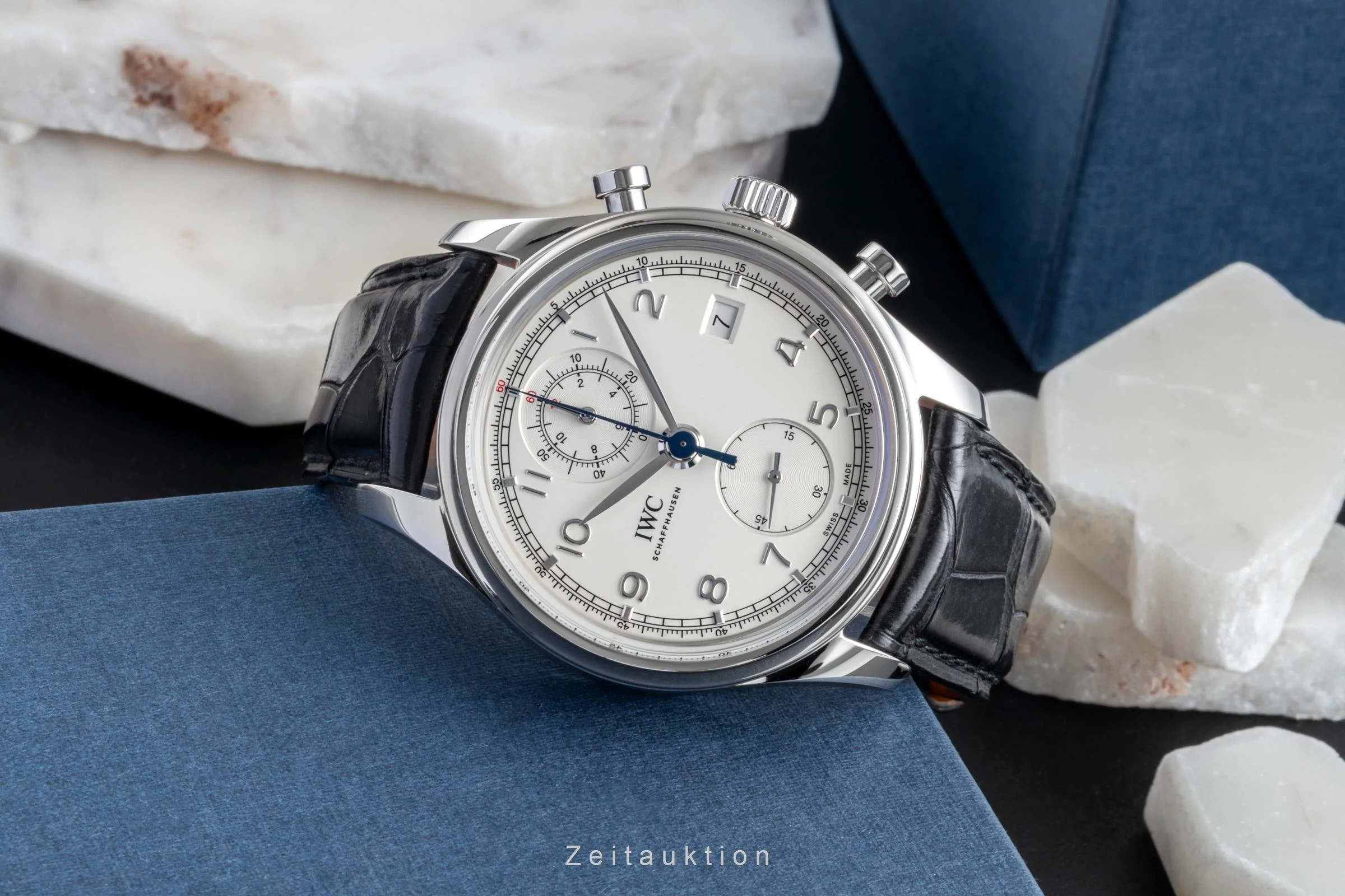 IWC Portugieser chronograph steel automatic men's watch IW390403  [2507124] - Image 3
