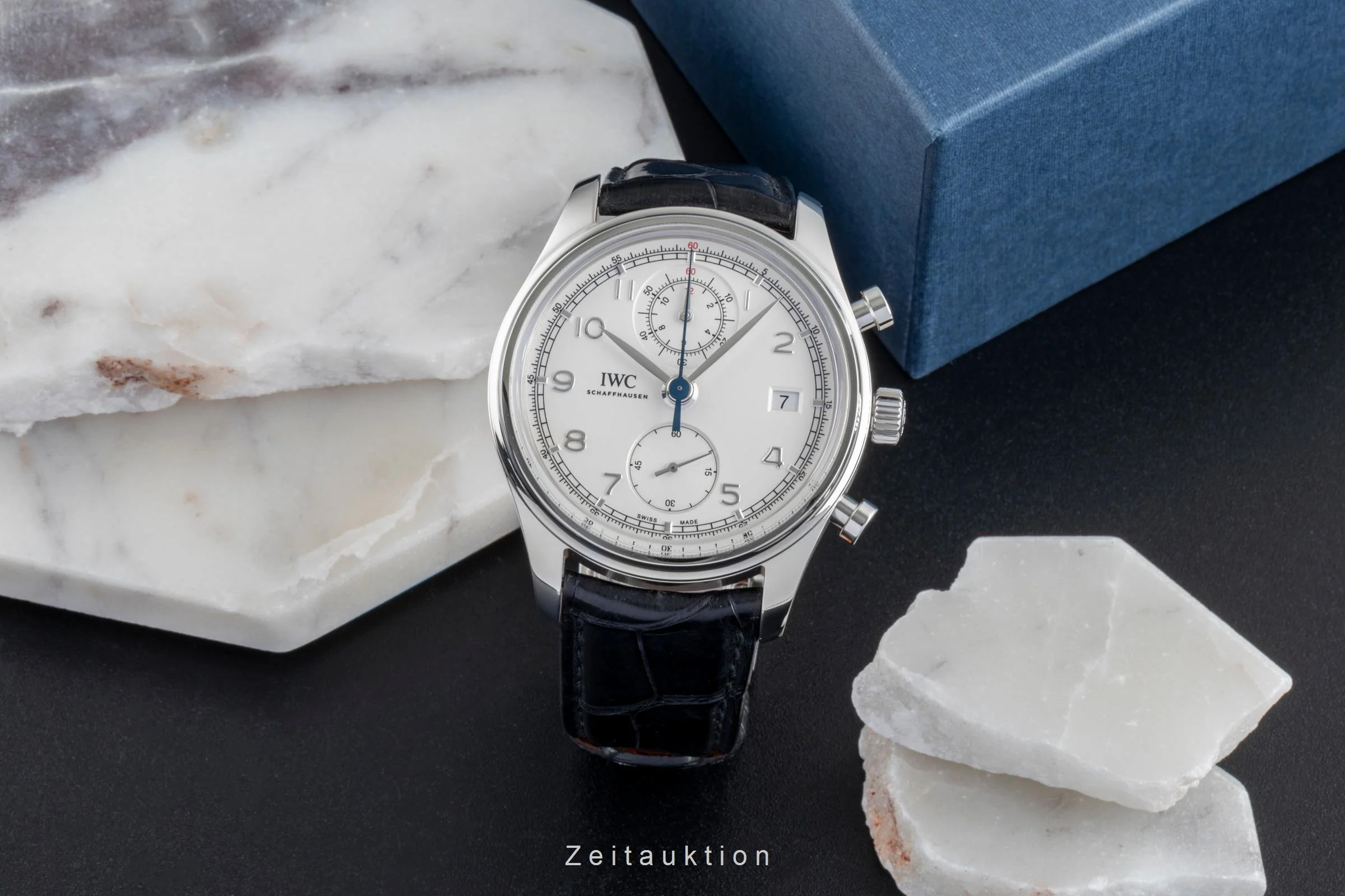 IWC Portugieser chronograph steel automatic men's watch IW390403  [2507124] - Image 4