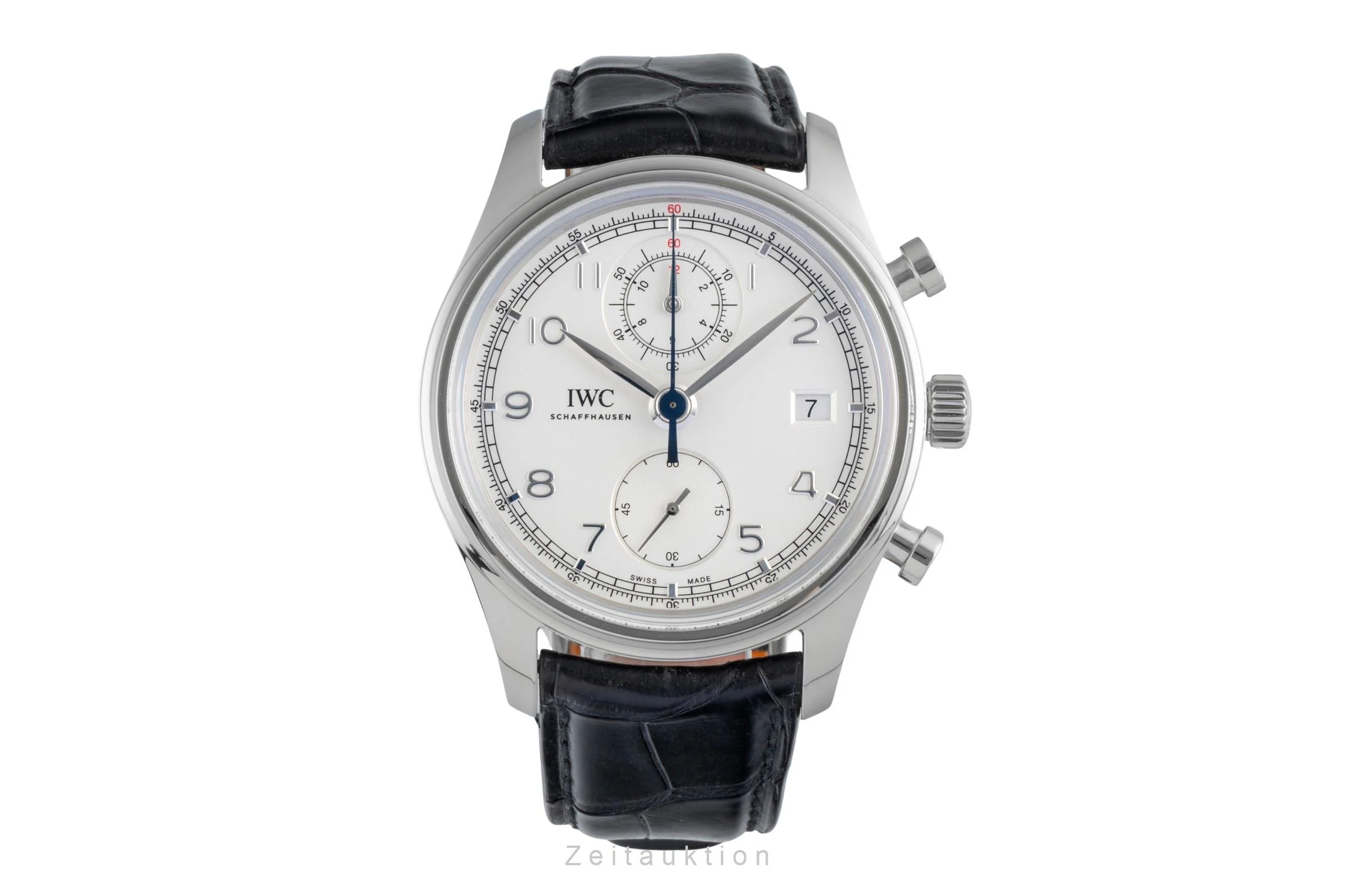 IWC Portugieser chronograph steel automatic men's watch IW390403  [2507124] - Image 5