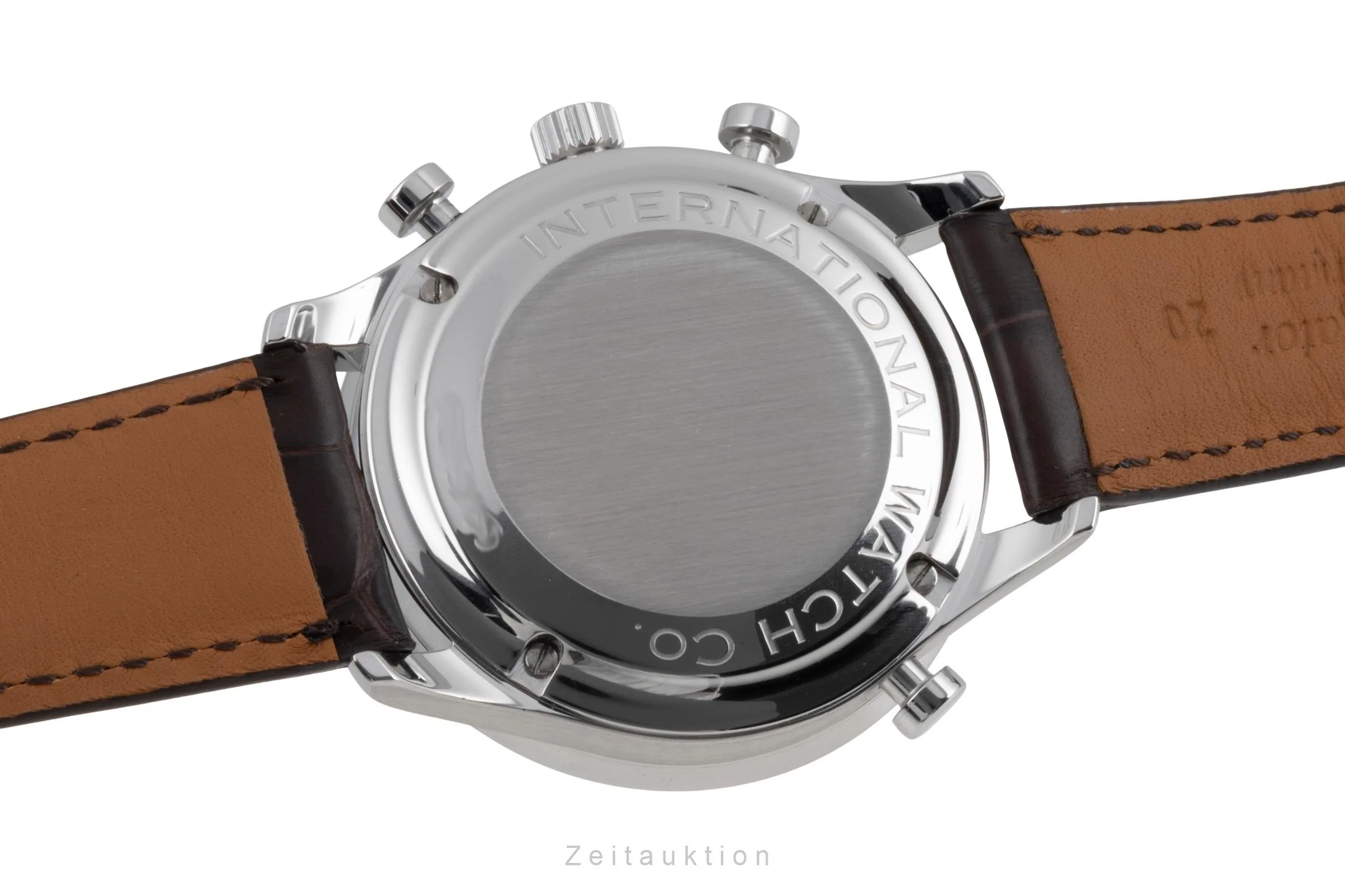 IWC Portugieser chronograph steel manual winding men's watch IW371202  [2504697] - Image 11