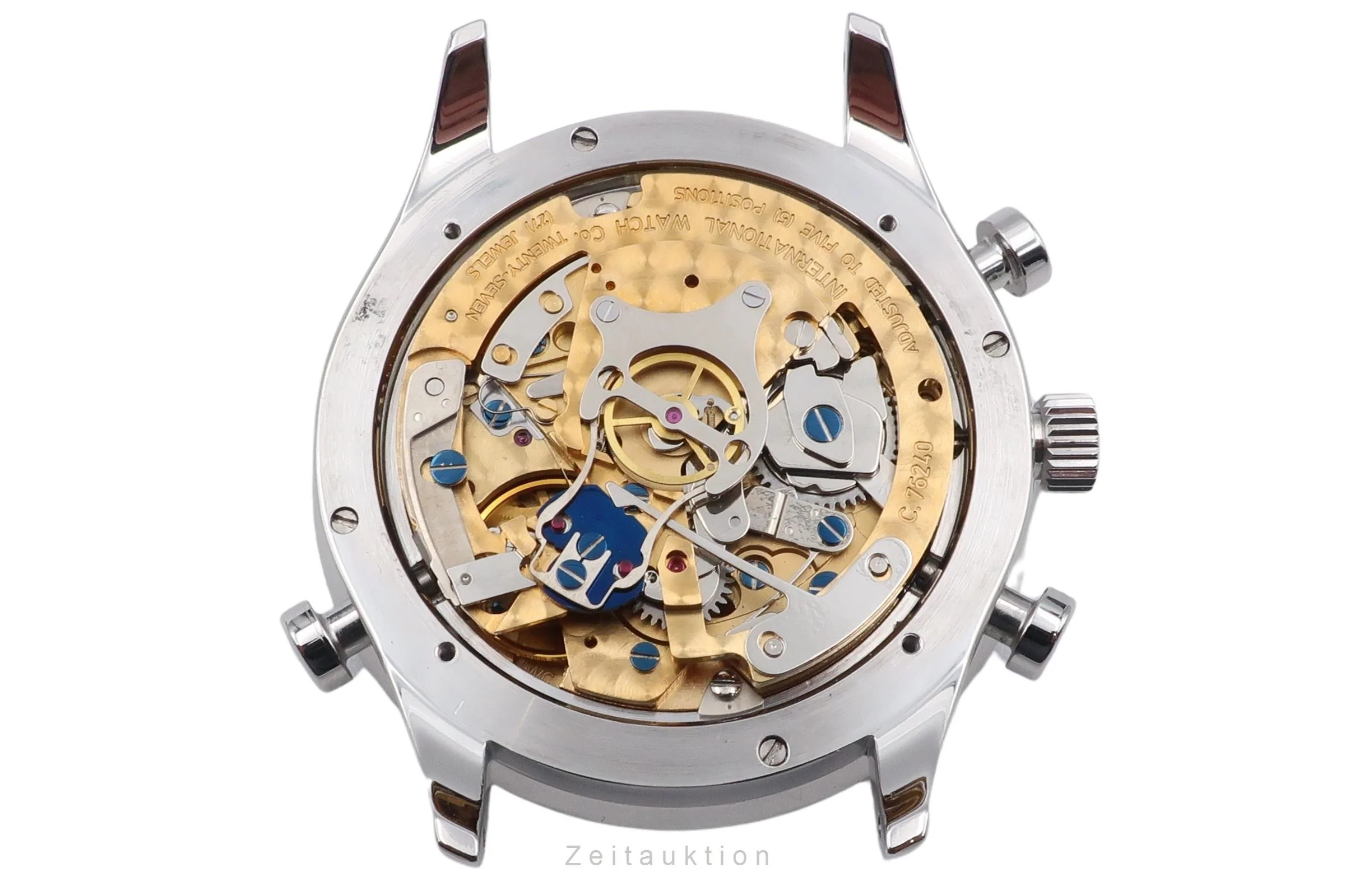 IWC Portugieser chronograph steel manual winding men's watch IW371202  [2504697] - Image 14