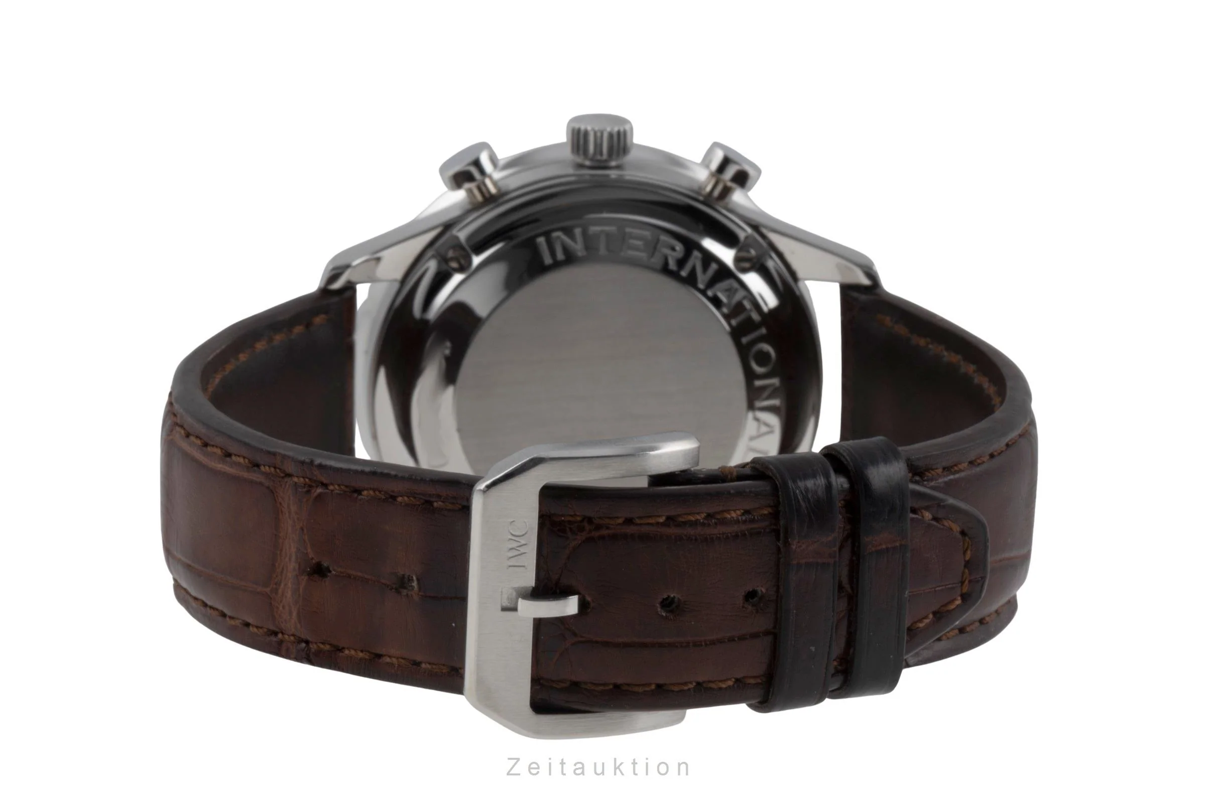 IWC Portugieser chronograph steel manual winding men's watch IW371202  [2505987] - Image 13