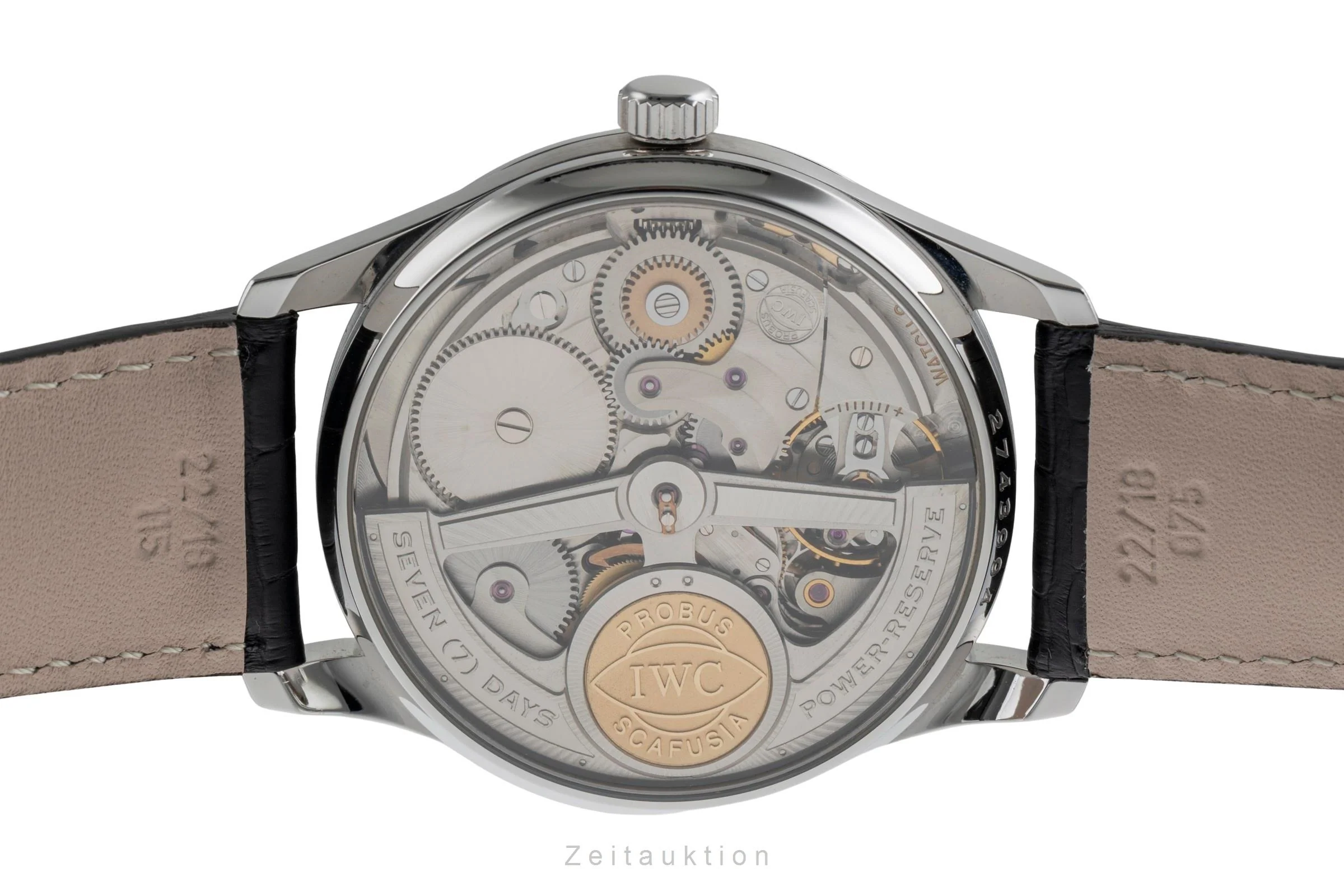 IWC Portugieser steel automatic men's watch IW500001 Limited  [2504623] - Image 12