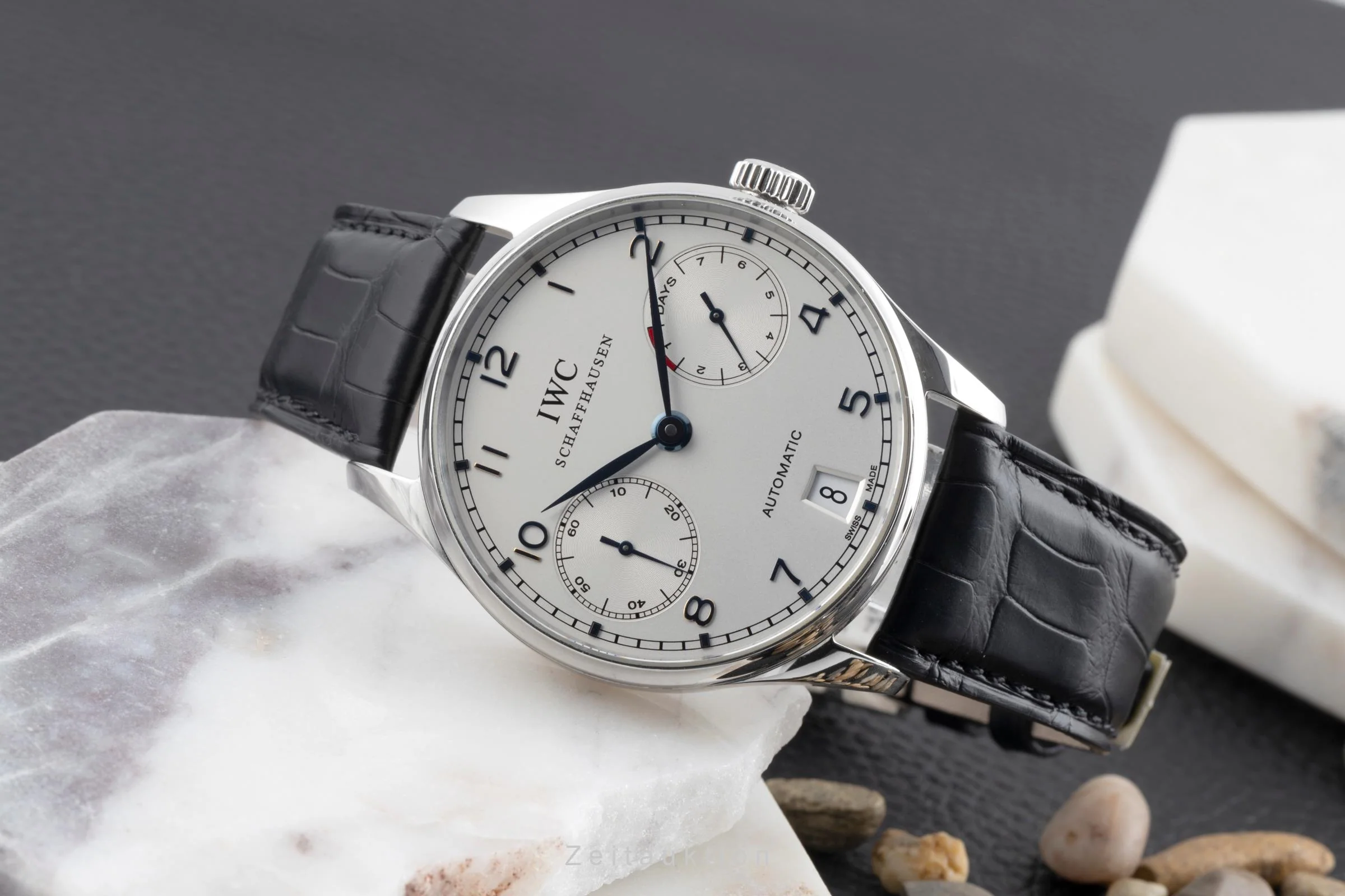 IWC Portugieser steel automatic men's watch IW500107 LP: 14000EUR  [2502561] - Image 3