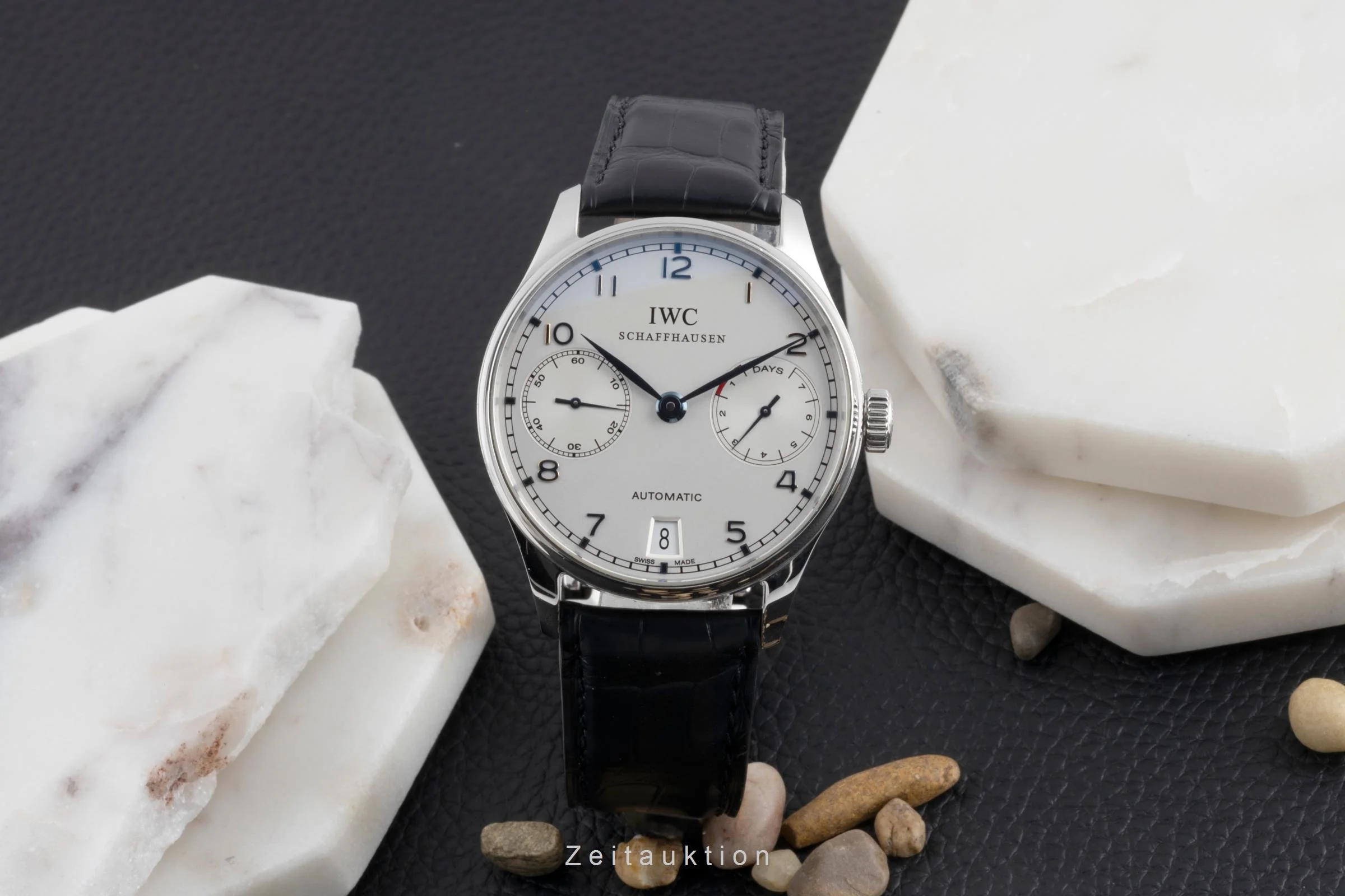 IWC Portugieser steel automatic men's watch IW500107 LP: 14000EUR  [2502561] - Image 4