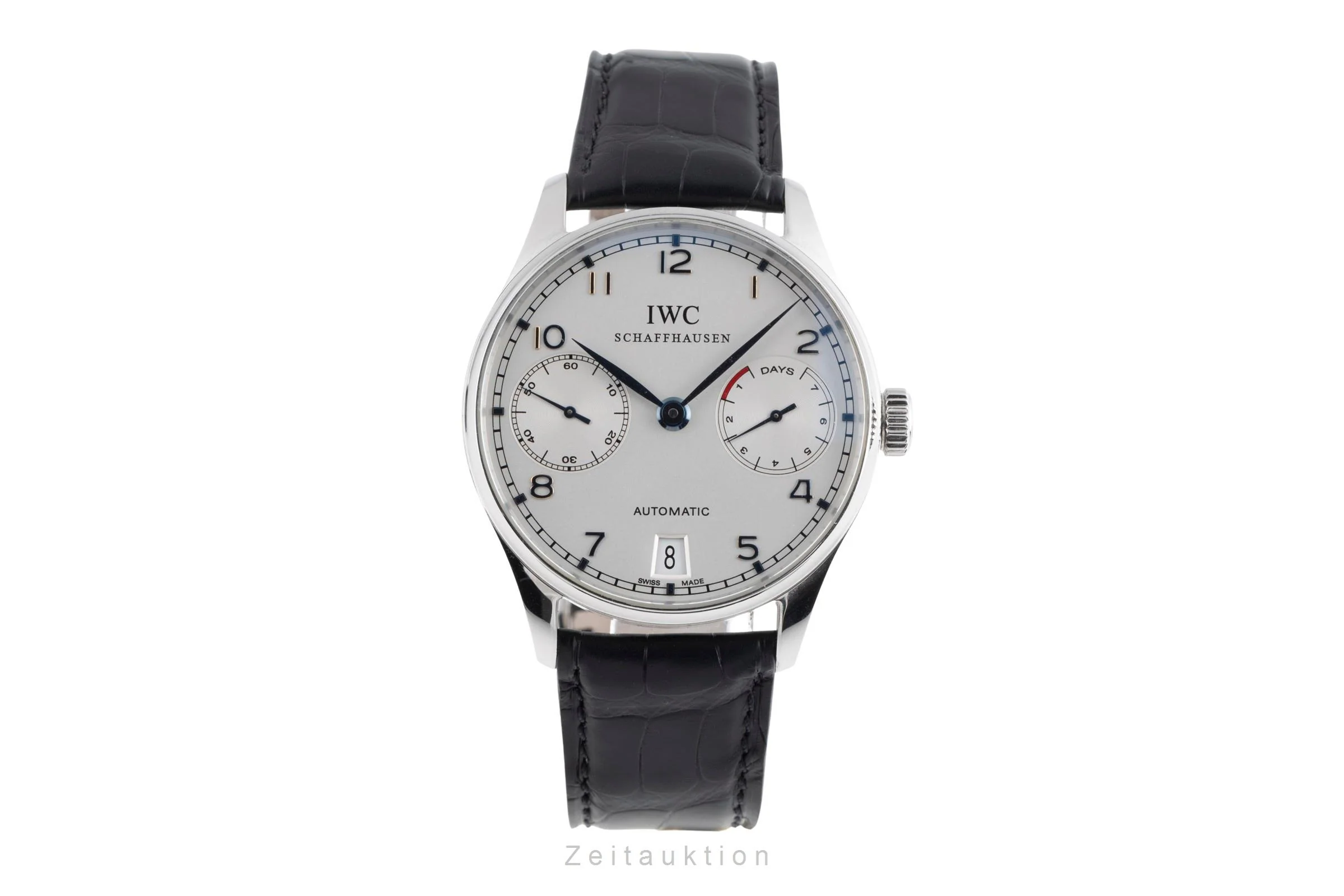 IWC Portugieser steel automatic men's watch IW500107 LP: 14000EUR  [2502561] - Image 5