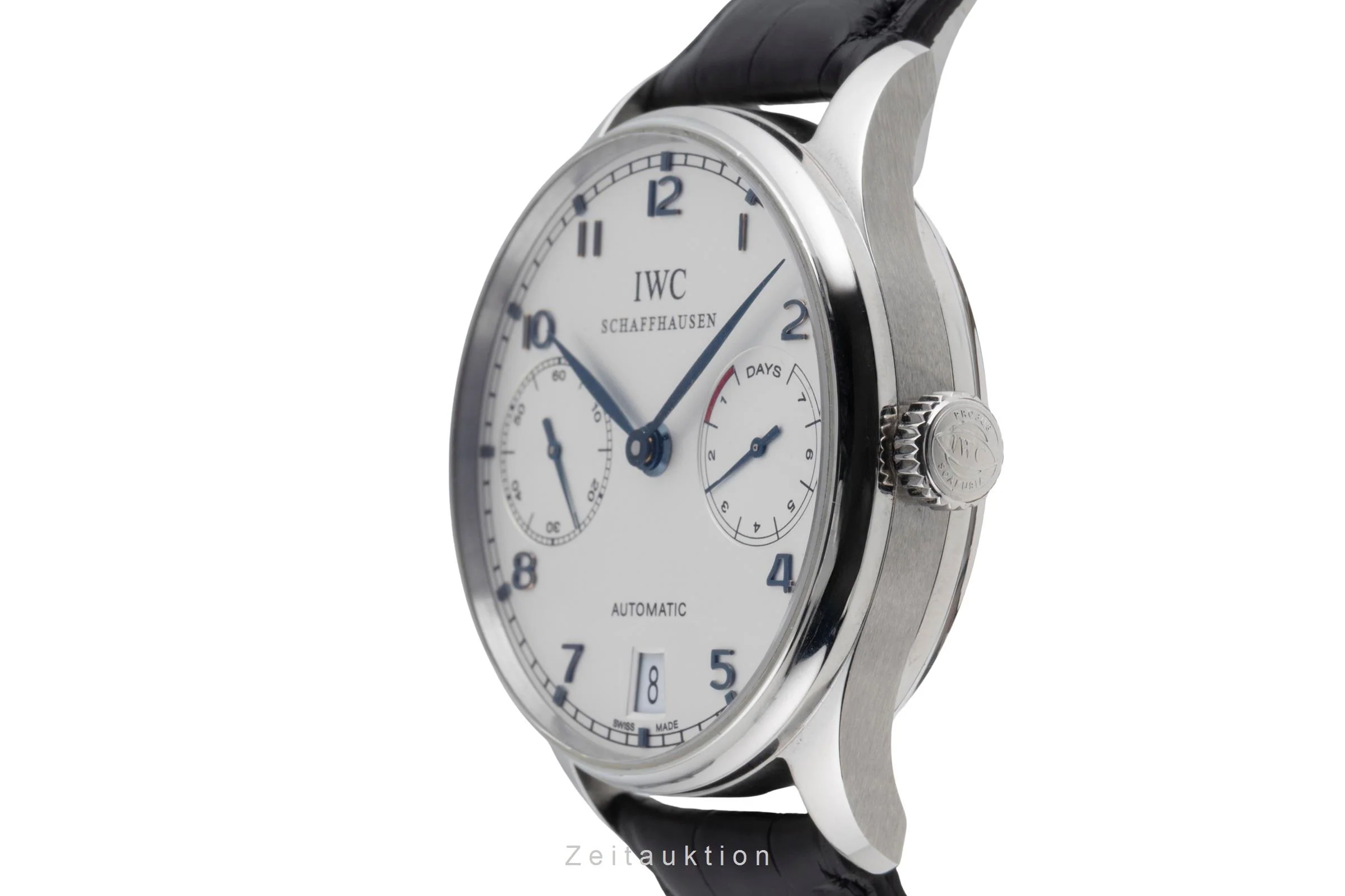IWC Portugieser steel automatic men's watch IW500107 LP: 14000EUR  [2502561] - Image 7