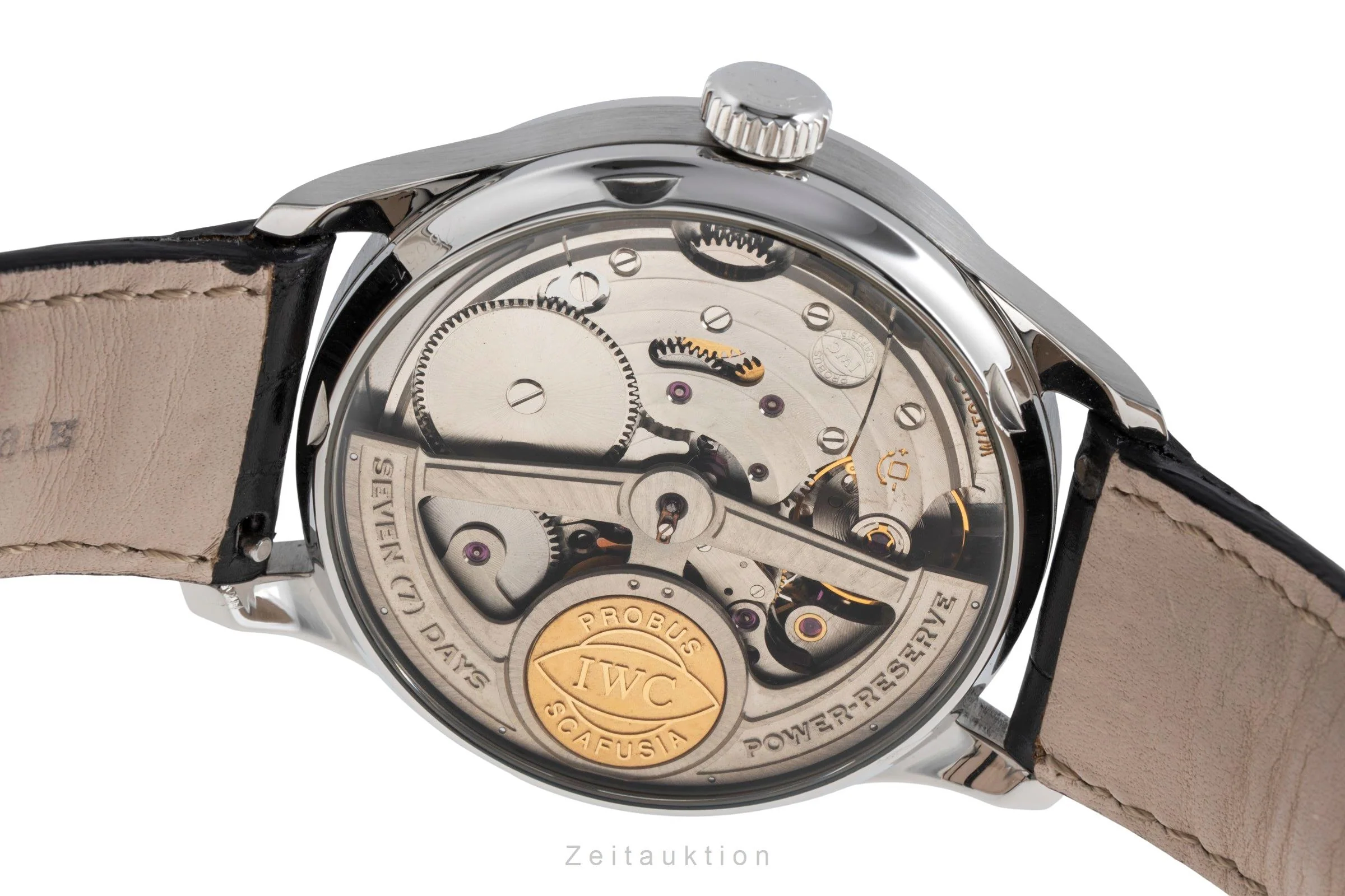 IWC Portugieser steel automatic men's watch IW500107 LP: 14000EUR  [2502689] - Image 13