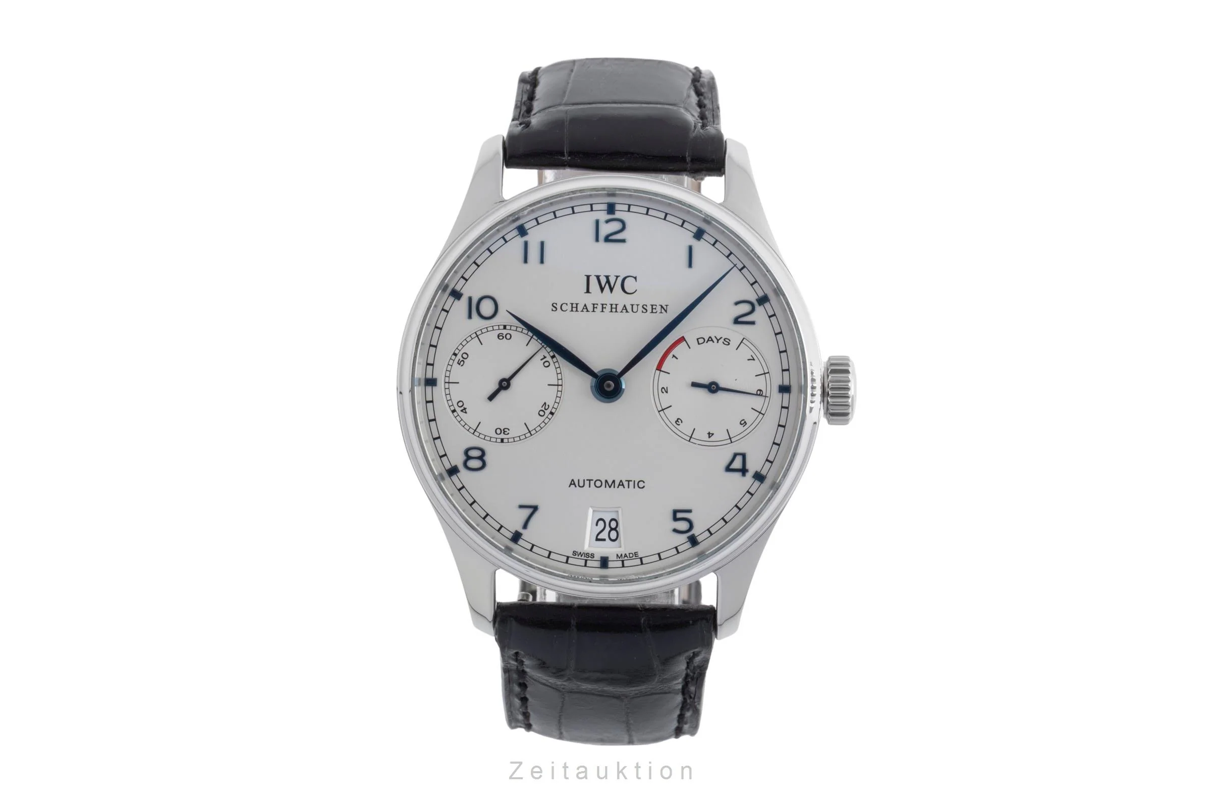 IWC Portugieser steel automatic men's watch IW500107 LP: 14000EUR  [2502689] - Image 5