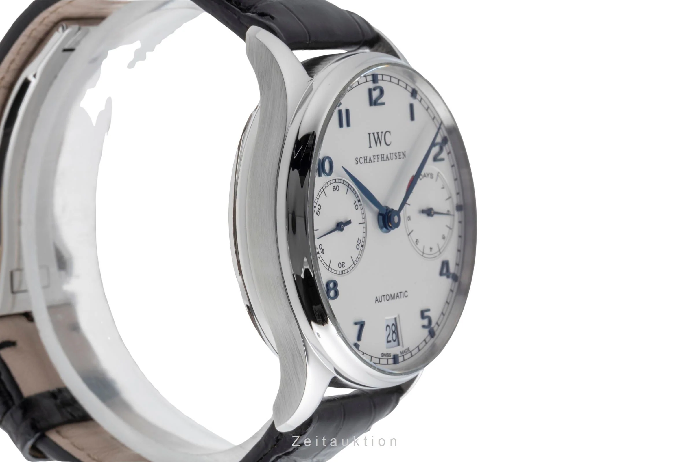 IWC Portugieser steel automatic men's watch IW500107 LP: 14000EUR  [2502689] - Image 8