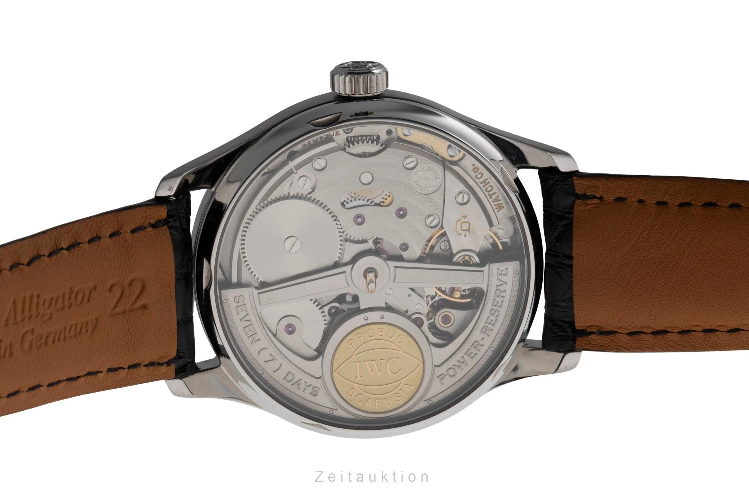 IWC Portugieser steel automatic men's watch IW500107 LP: 14000EUR  [2502870] - Image 11