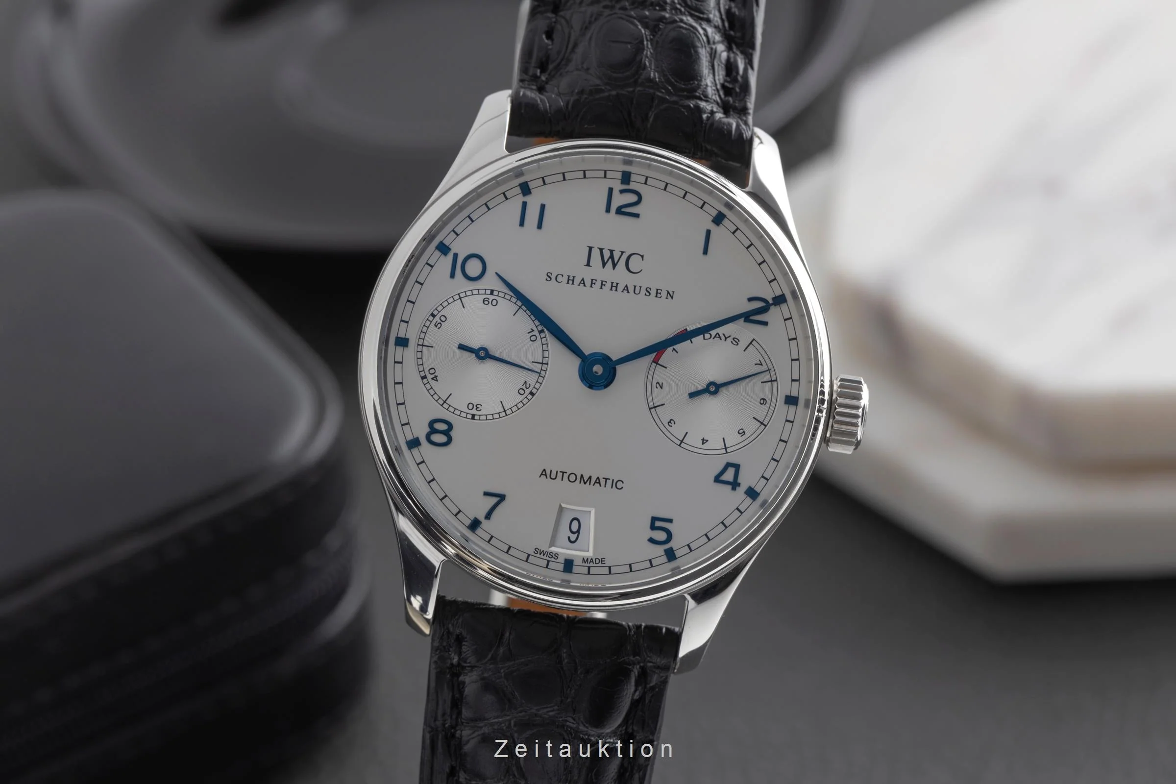 IWC Portugieser steel automatic men's watch IW500107 LP: 14000EUR  [2502870] - Image 2