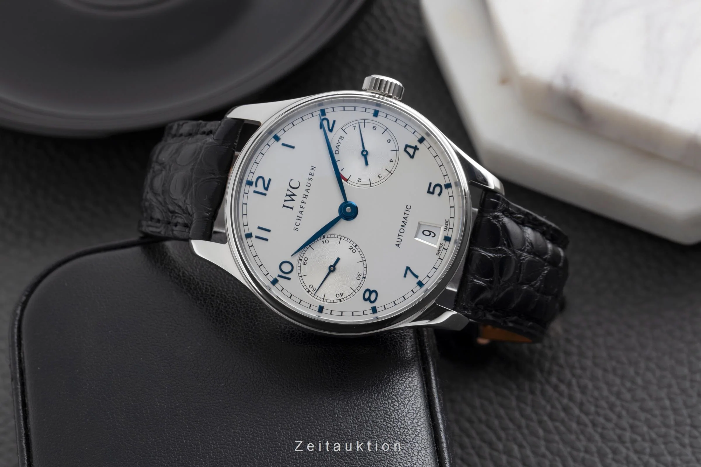 IWC Portugieser steel automatic men's watch IW500107 LP: 14000EUR  [2502870] - Image 3
