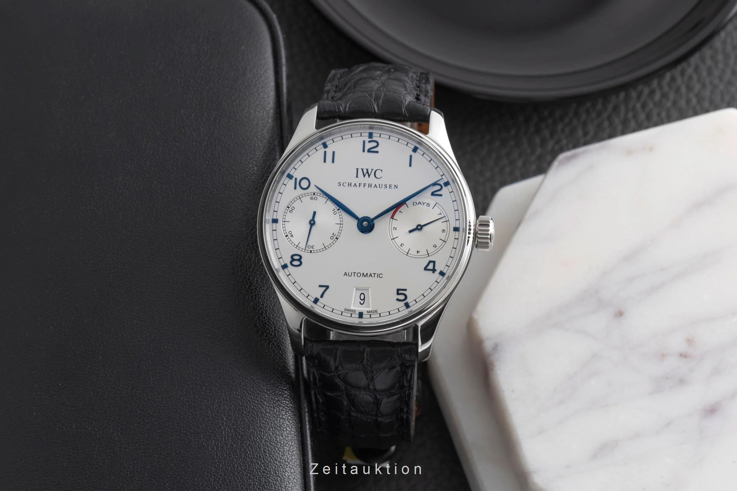 IWC Portugieser steel automatic men's watch IW500107 LP: 14000EUR  [2502870] - Image 4