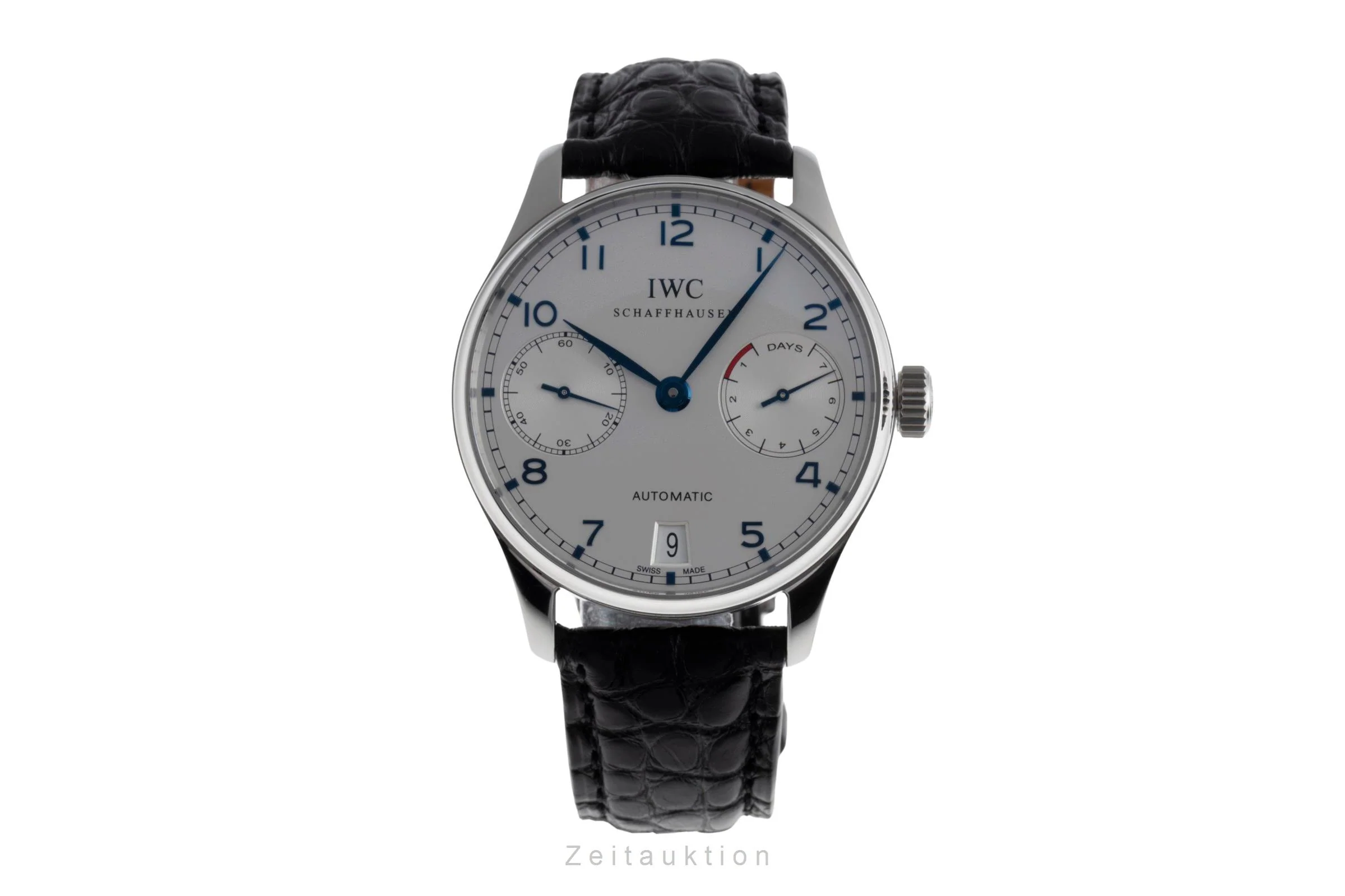 IWC Portugieser steel automatic men's watch IW500107 LP: 14000EUR  [2502870] - Image 5